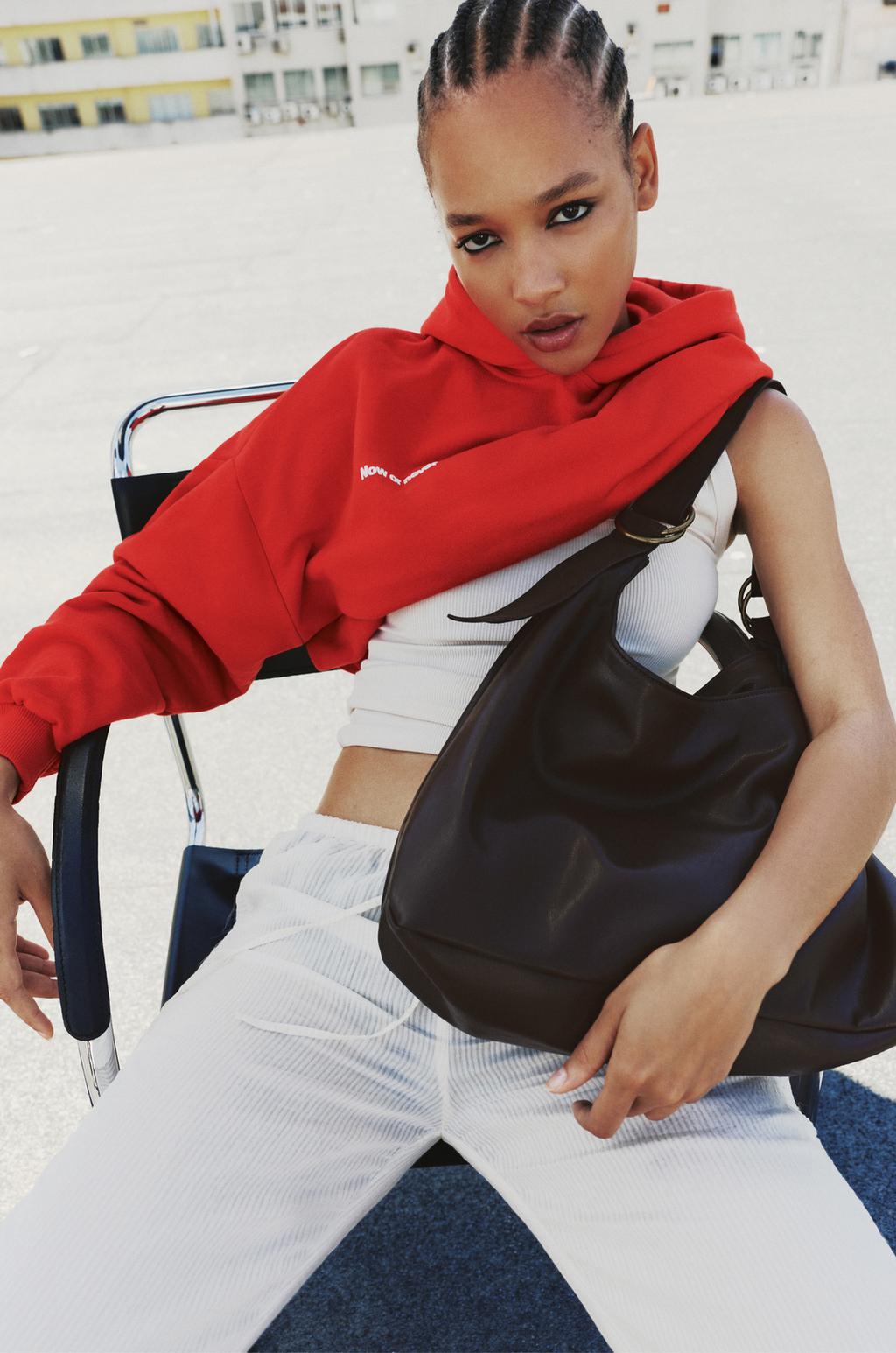 Borsa shopper con anelli PULL&BEAR