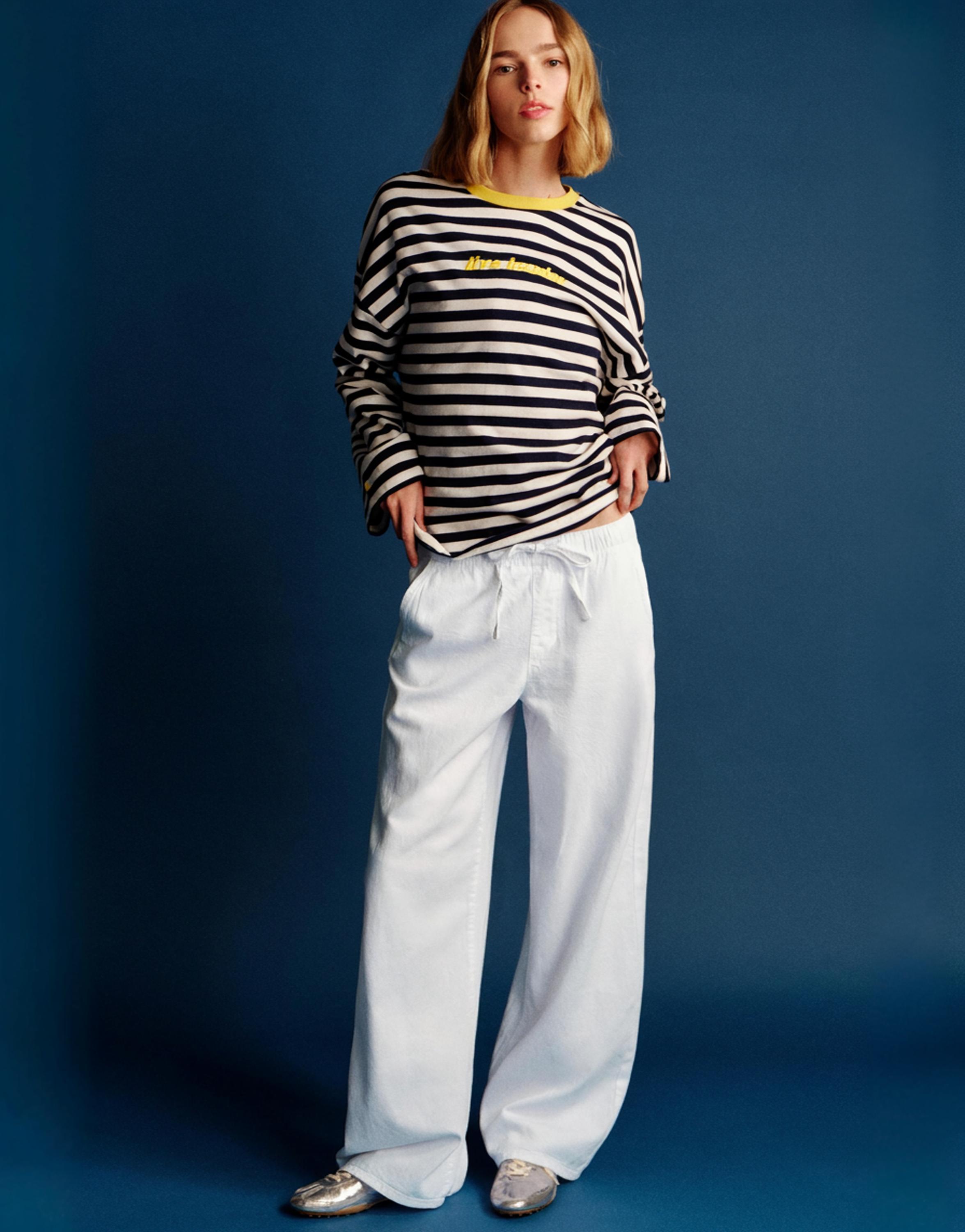 Düşük bel jogger jean - Görsel 12