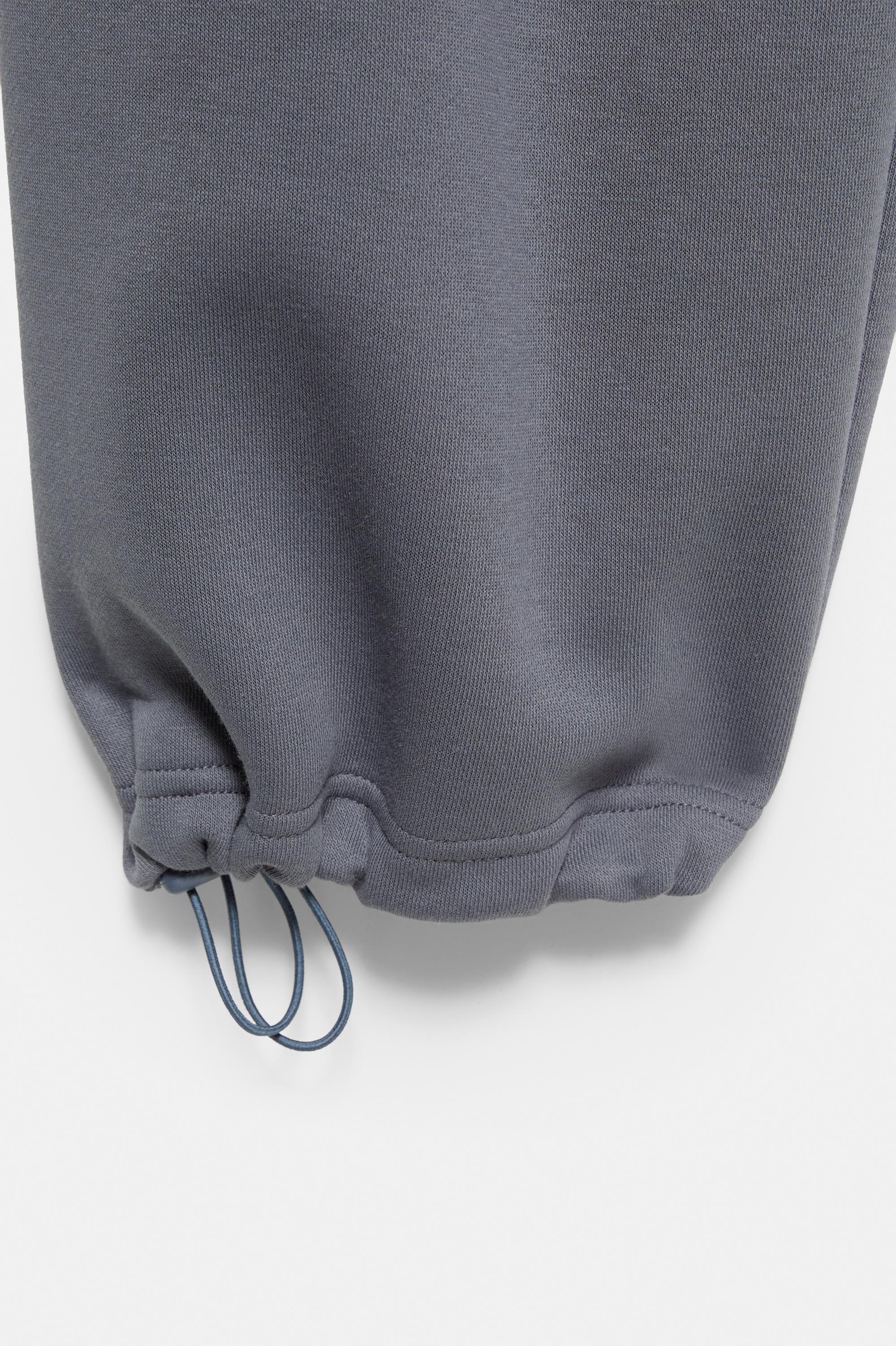 Baggy joggers — Grey blue