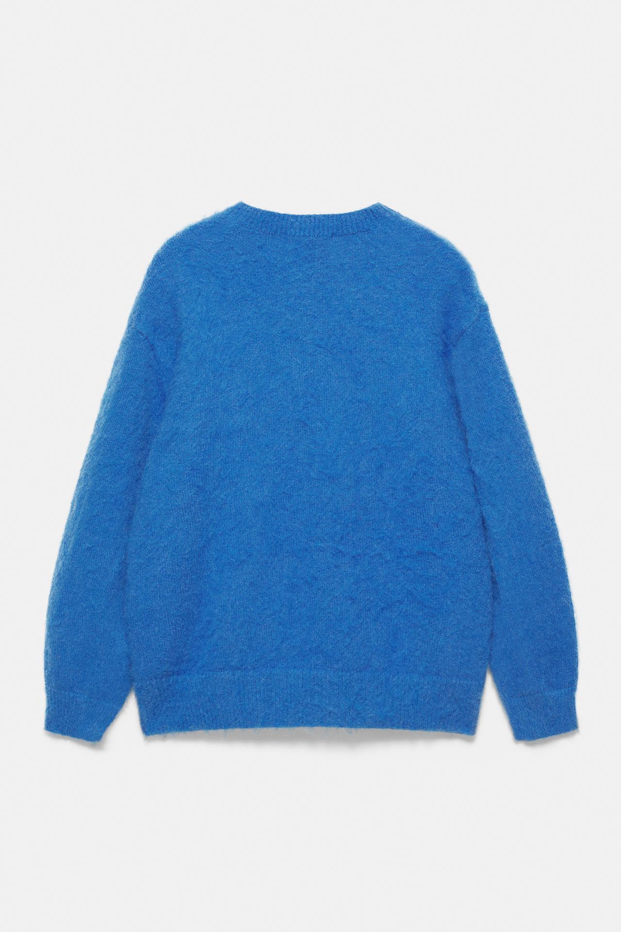 Soft-touch jumper — Blue