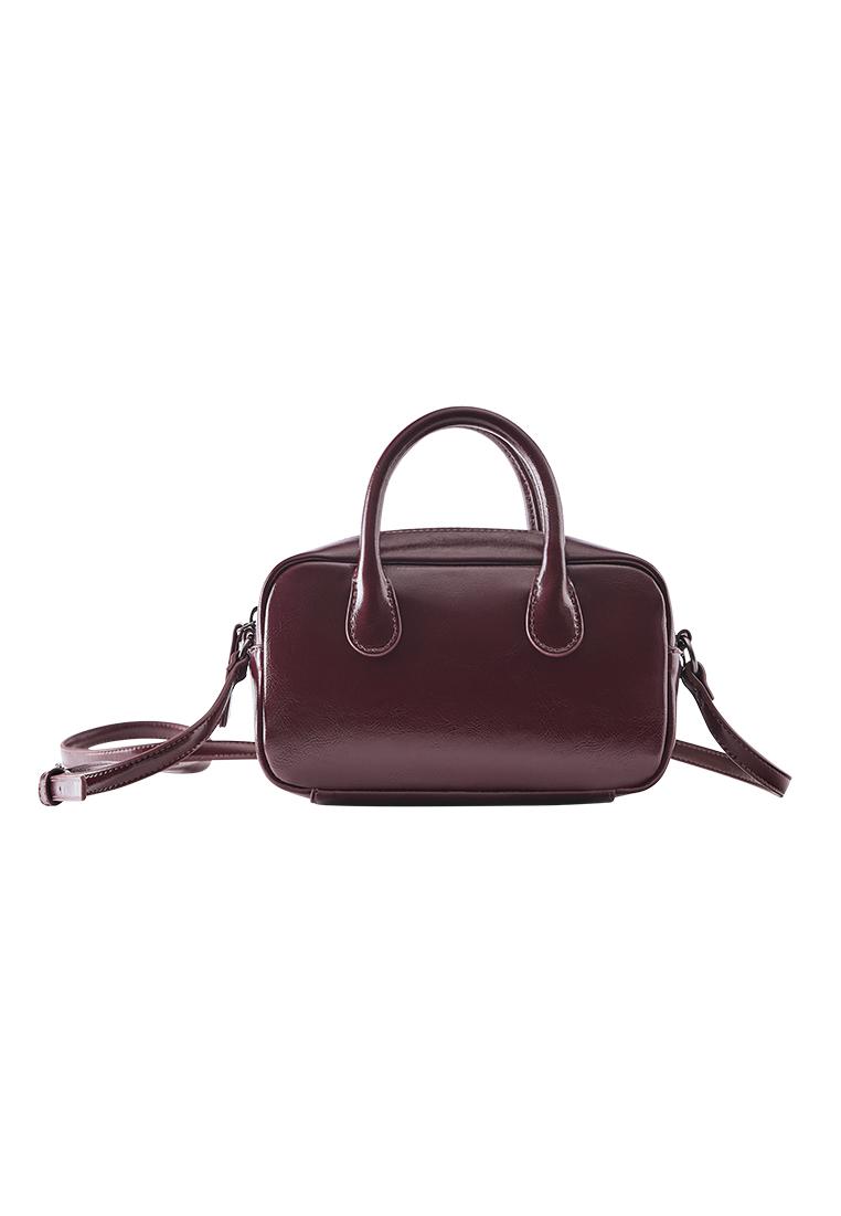 Mini crossbody bag — Burgundy