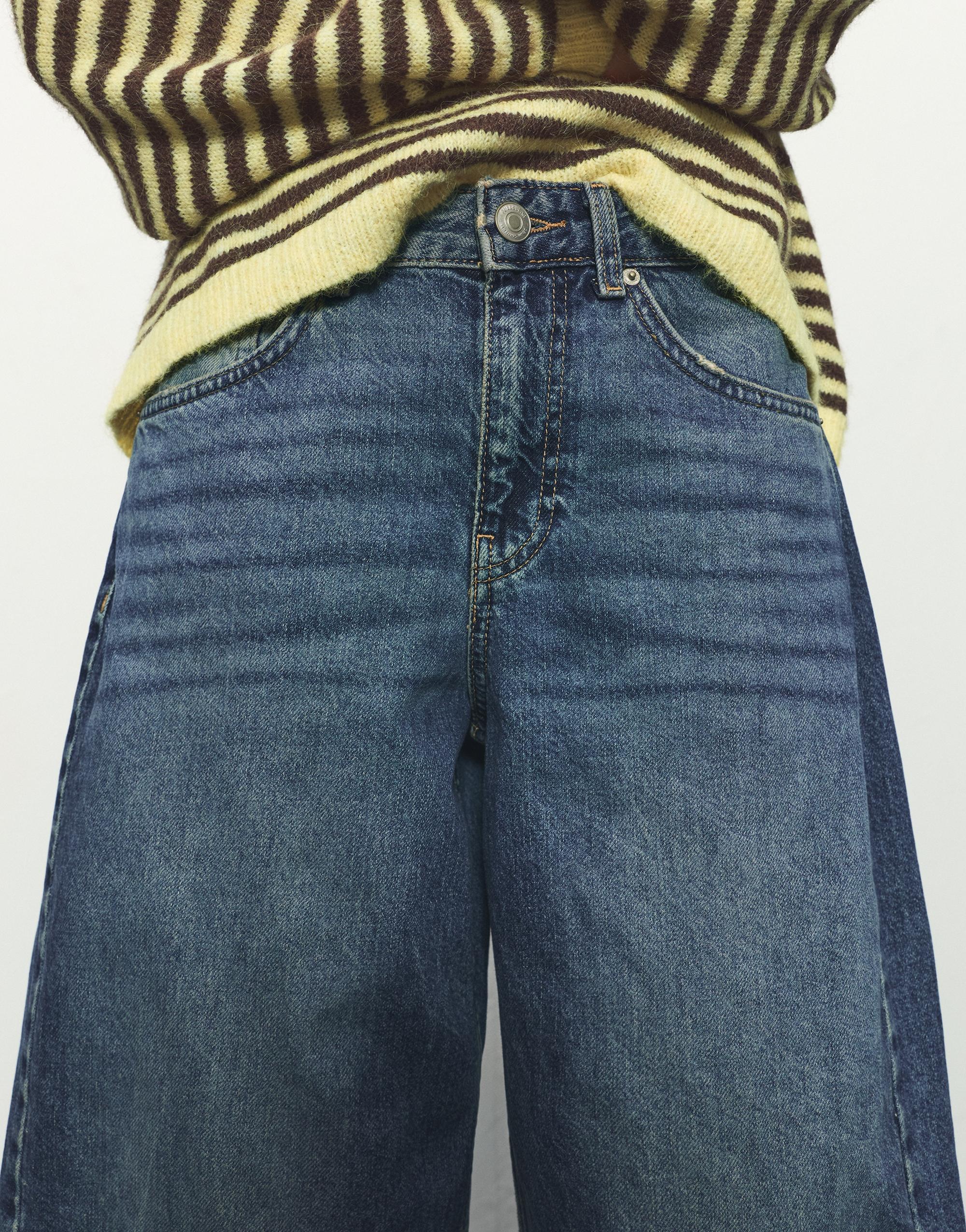 Düşük bel barrel jean - Görsel 28