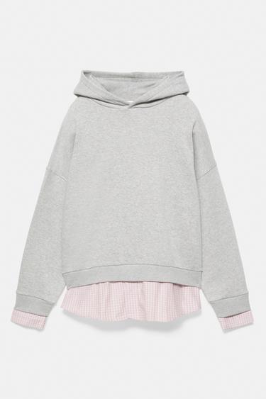 Combined hoodie — Grey marl 6