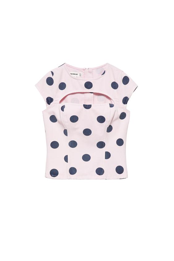 Puantiyeli pencere detaylı top