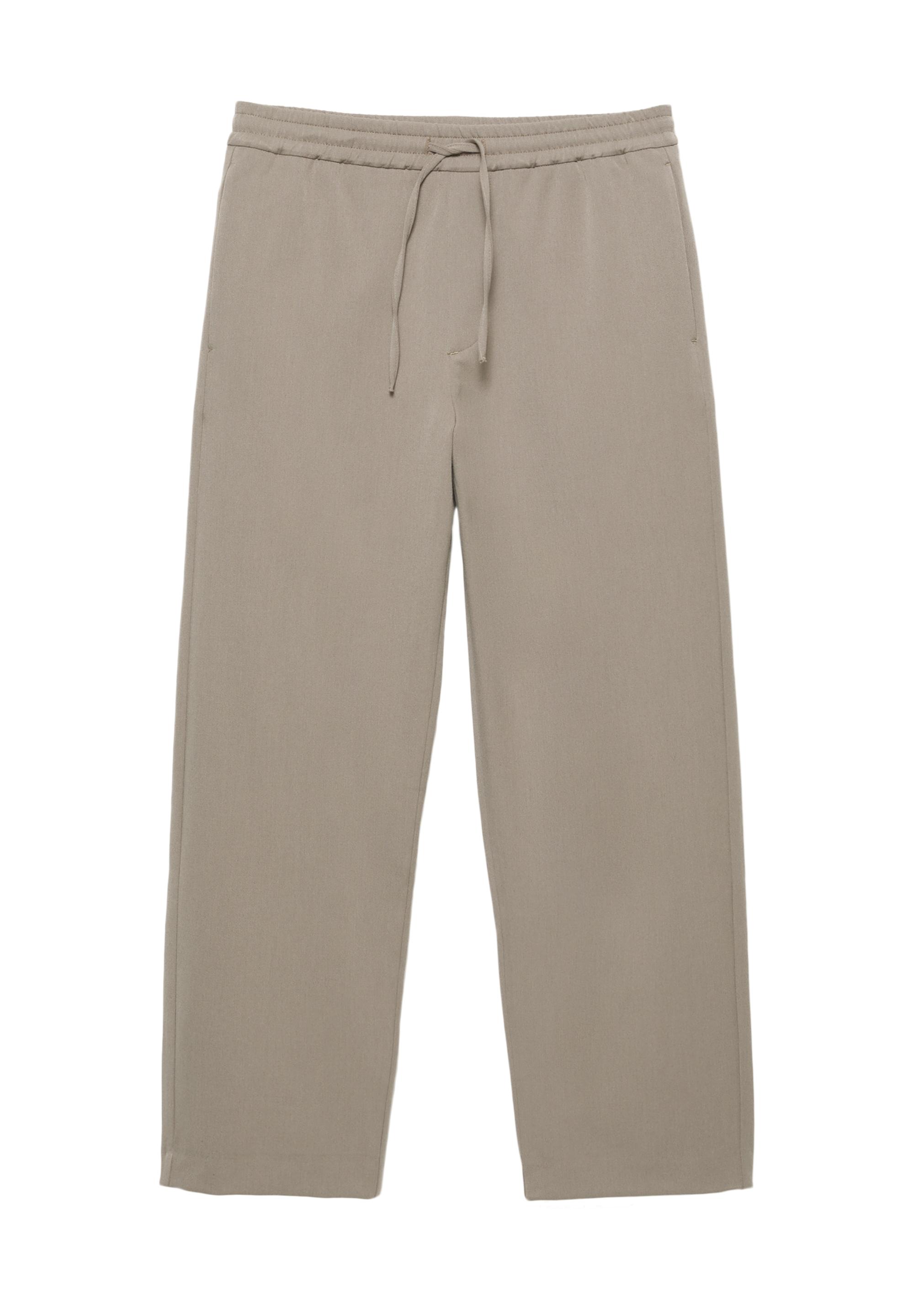 Tailored fit joggers — Taupe