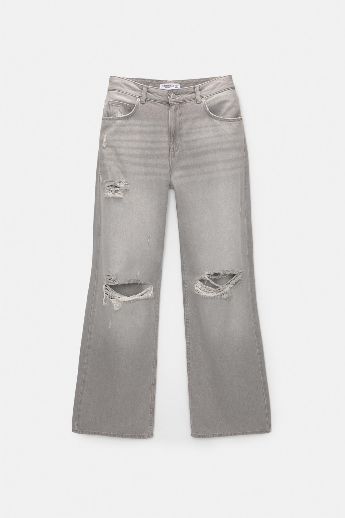 Ripped baggy jeans - pull&bear