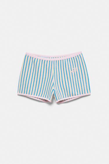 Pleasures x STWD towelling shorts — Striped 2