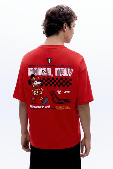 Disney x F1 Monza graphic T-shirt — Red 2