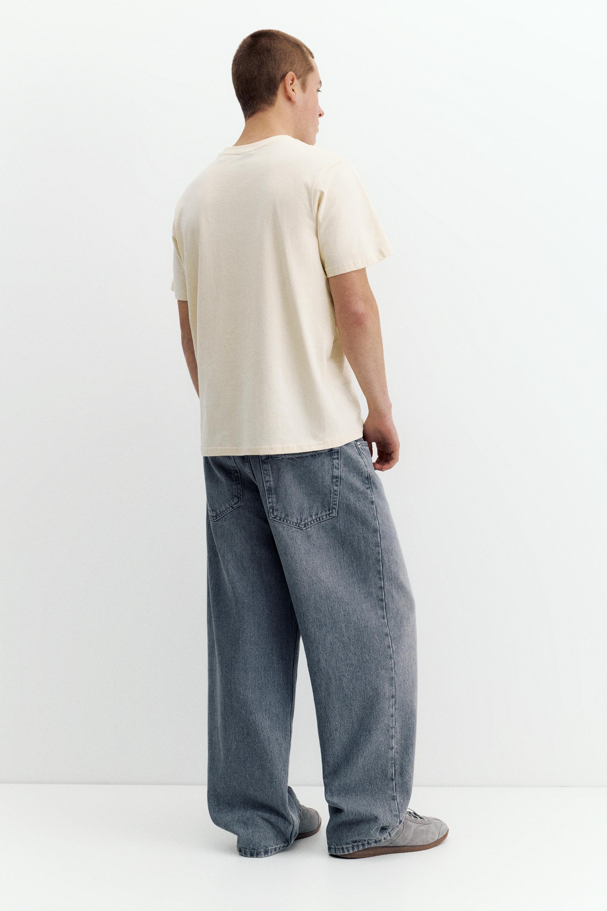 Embroidered logo T-shirt — Off white