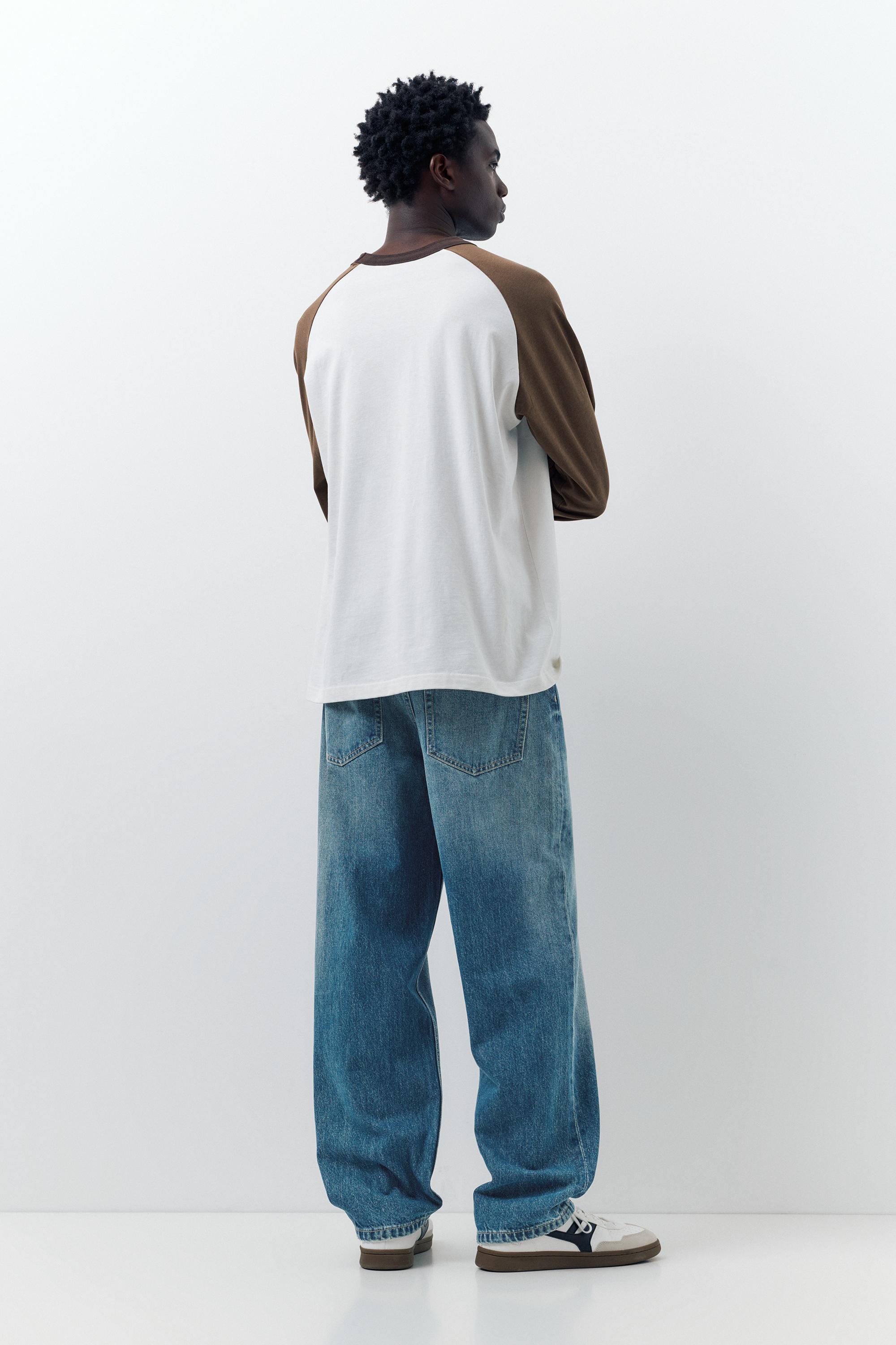 Baggy jeans — Medium blue