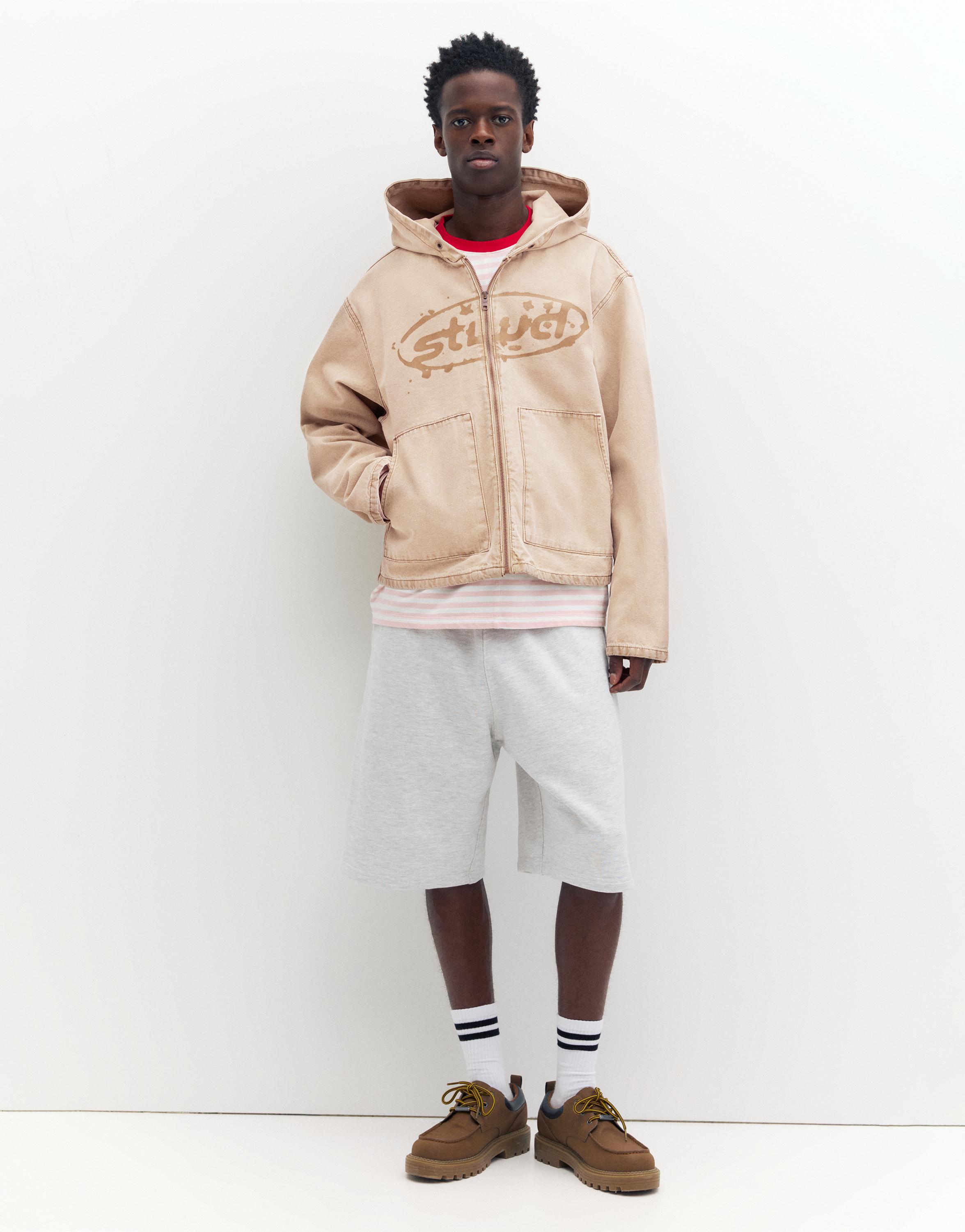 Kapüşonlu STWD ceket - Görsel 16