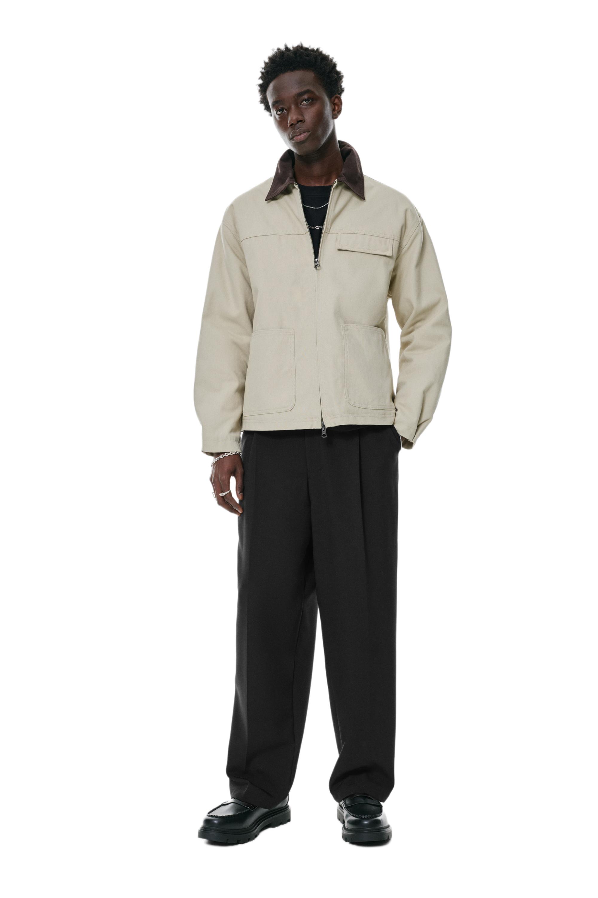 Tailored trousers — Black