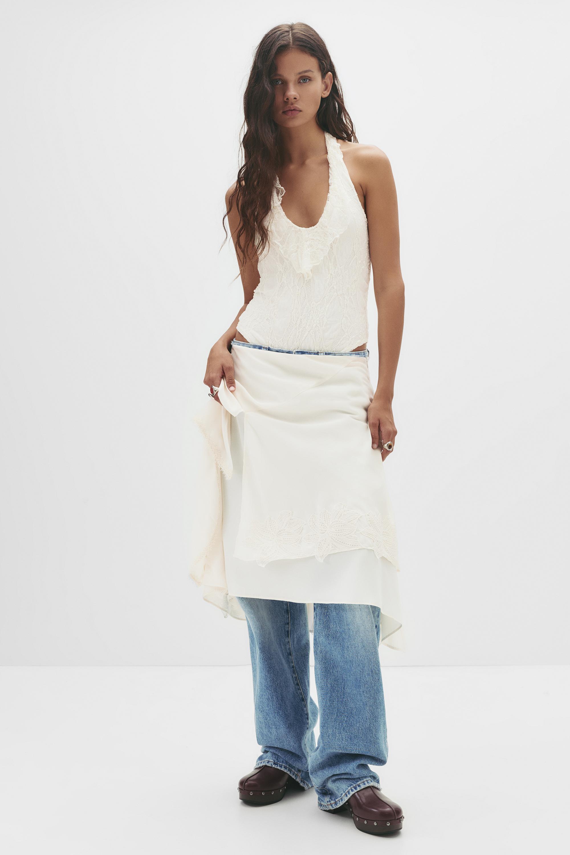 Neckholder-Body Aus Spitze