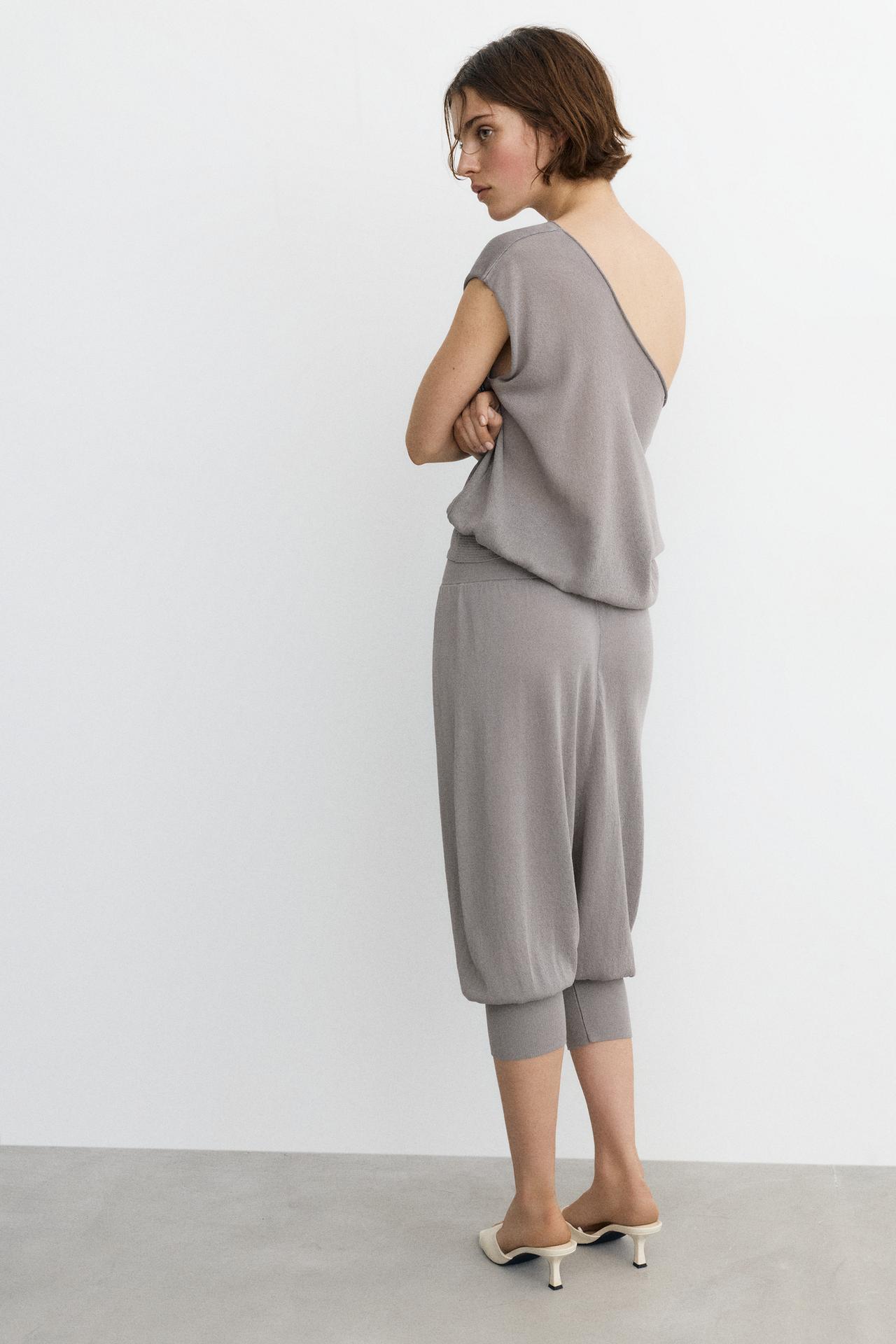 Sarouel trousers — Steel