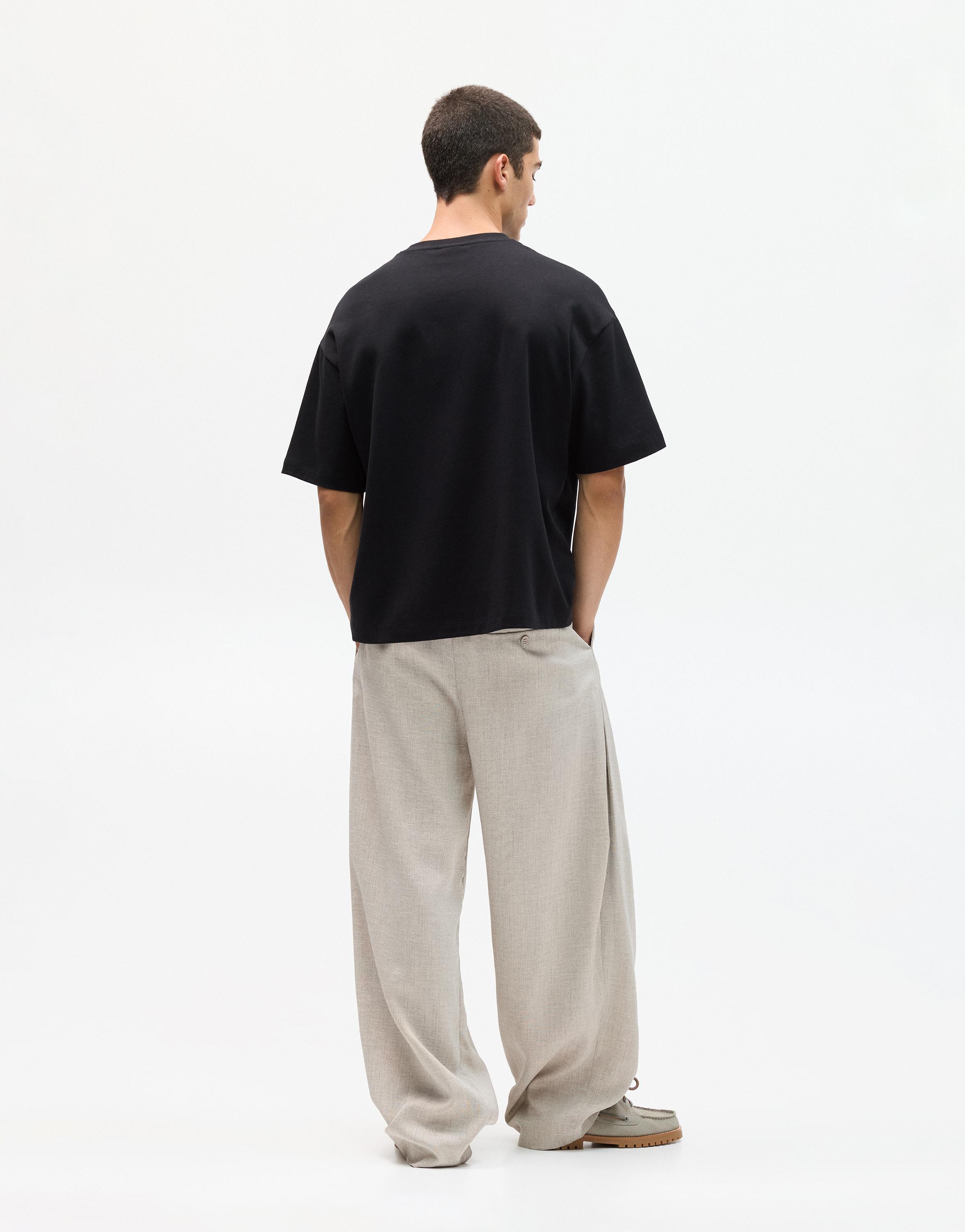 Heavy weight T-shirt — Black