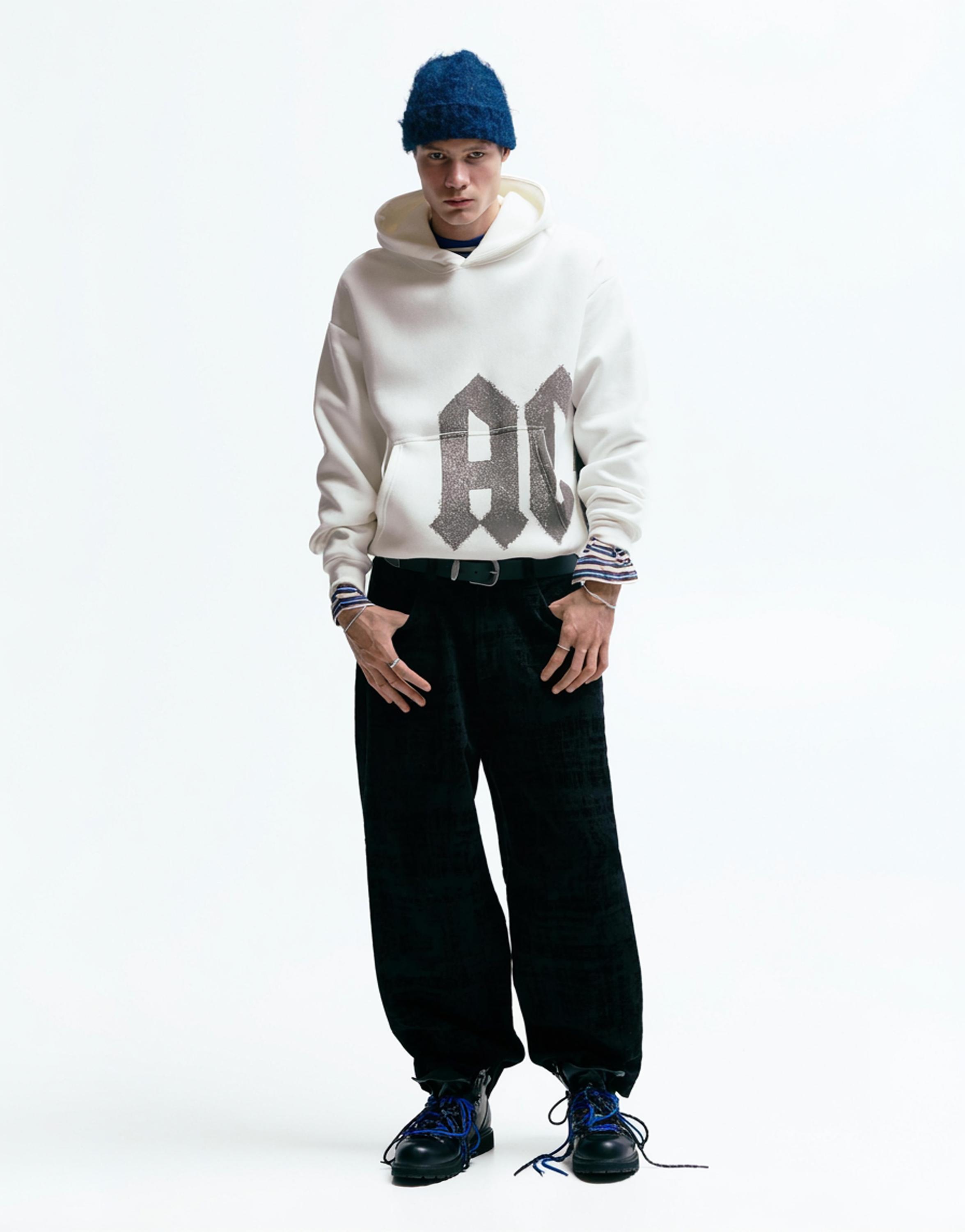 AC/DC hoodie — Off white