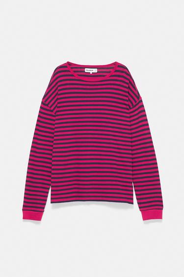 Long sleeve striped T-shirt — Striped 6