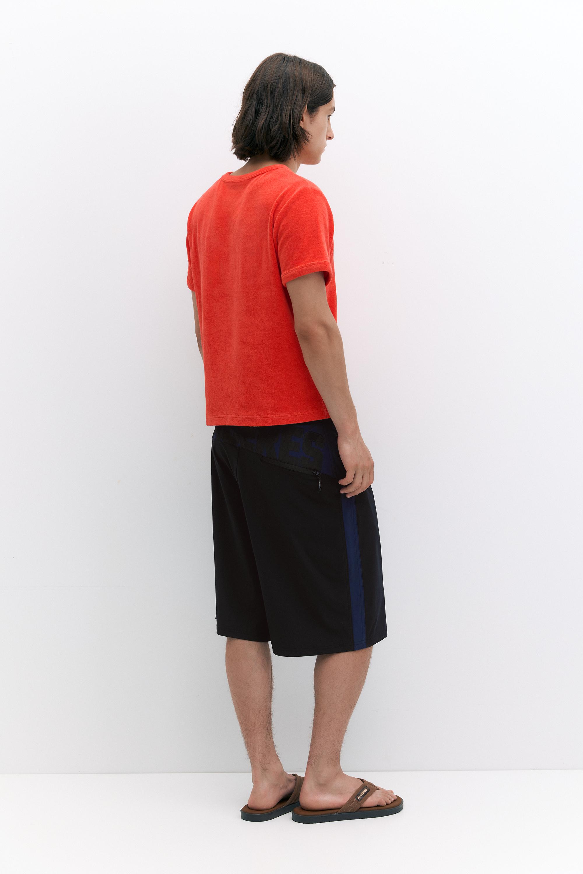 Pleasures x STWD swim shorts — Black