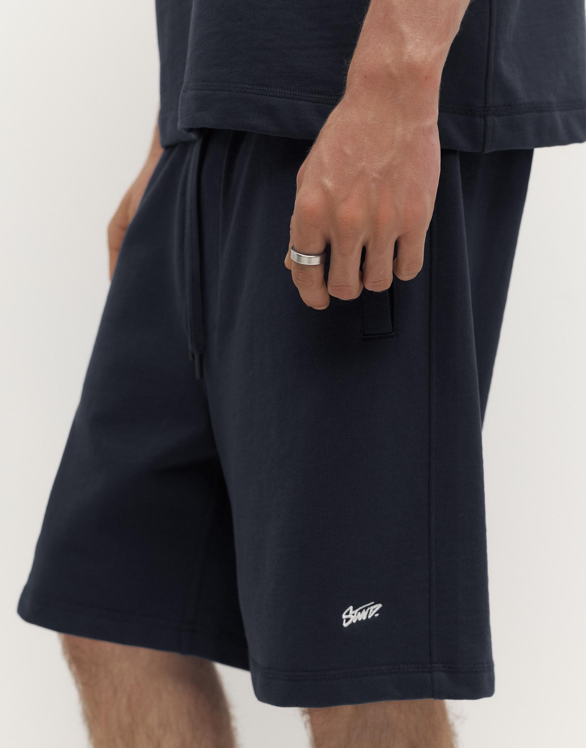 Logolu jogger bermuda şort - Görsel 79