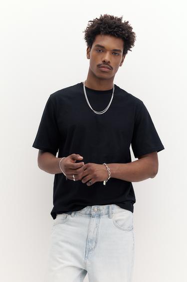 Basic T-shirt — Black 1