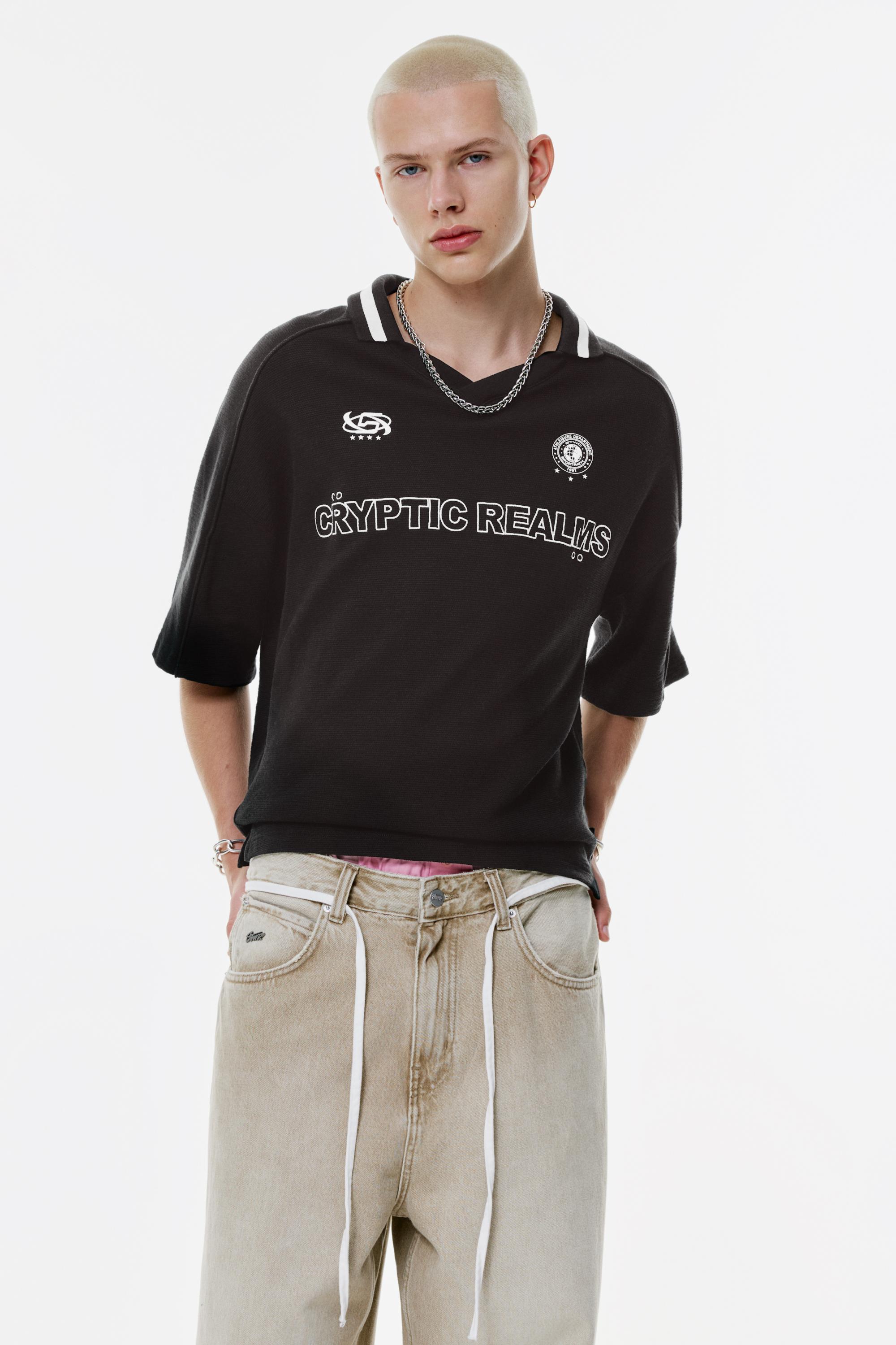 Fußballshirt Stwd Mit Slogan