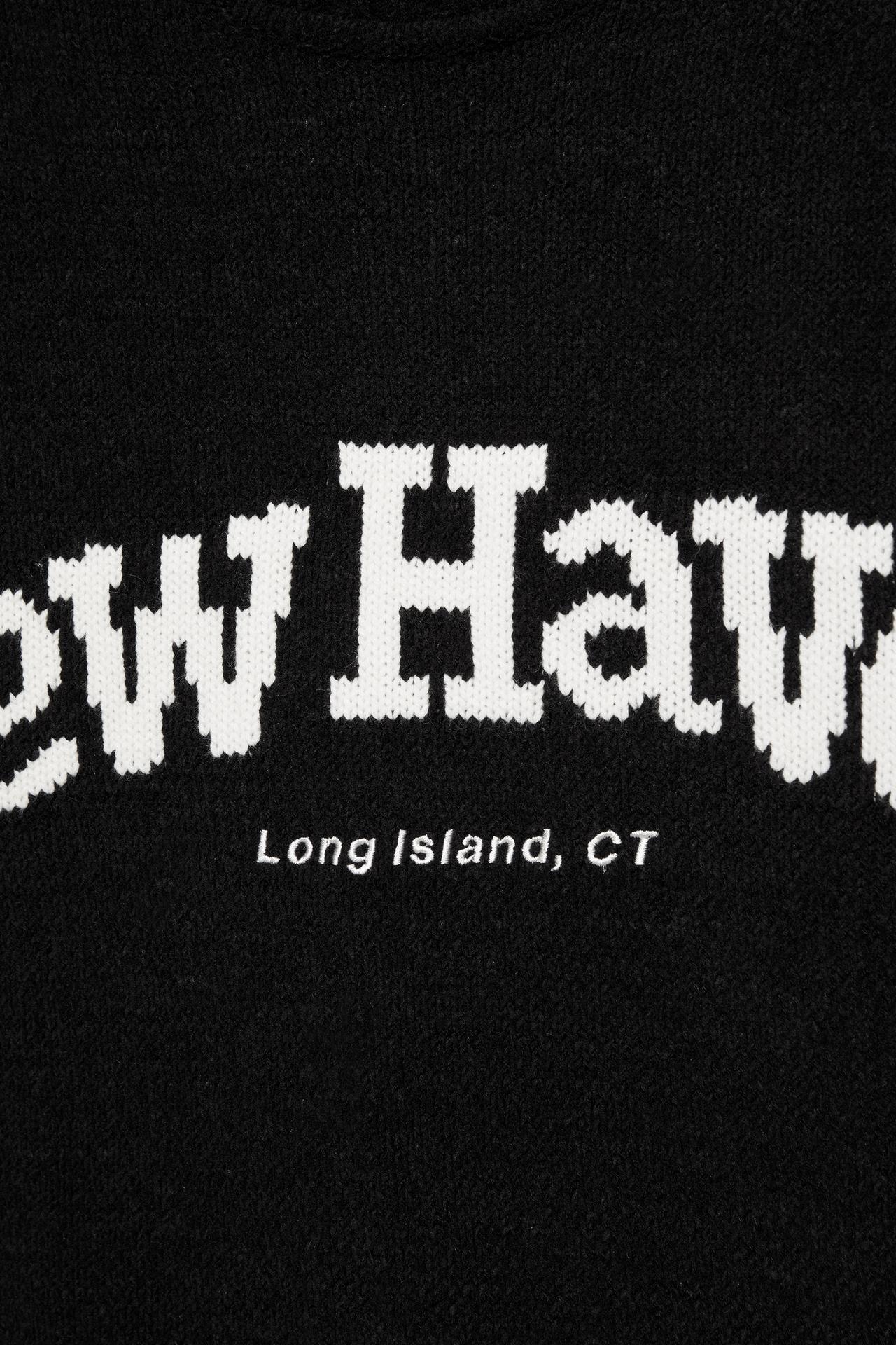 Graphic jumper — Black