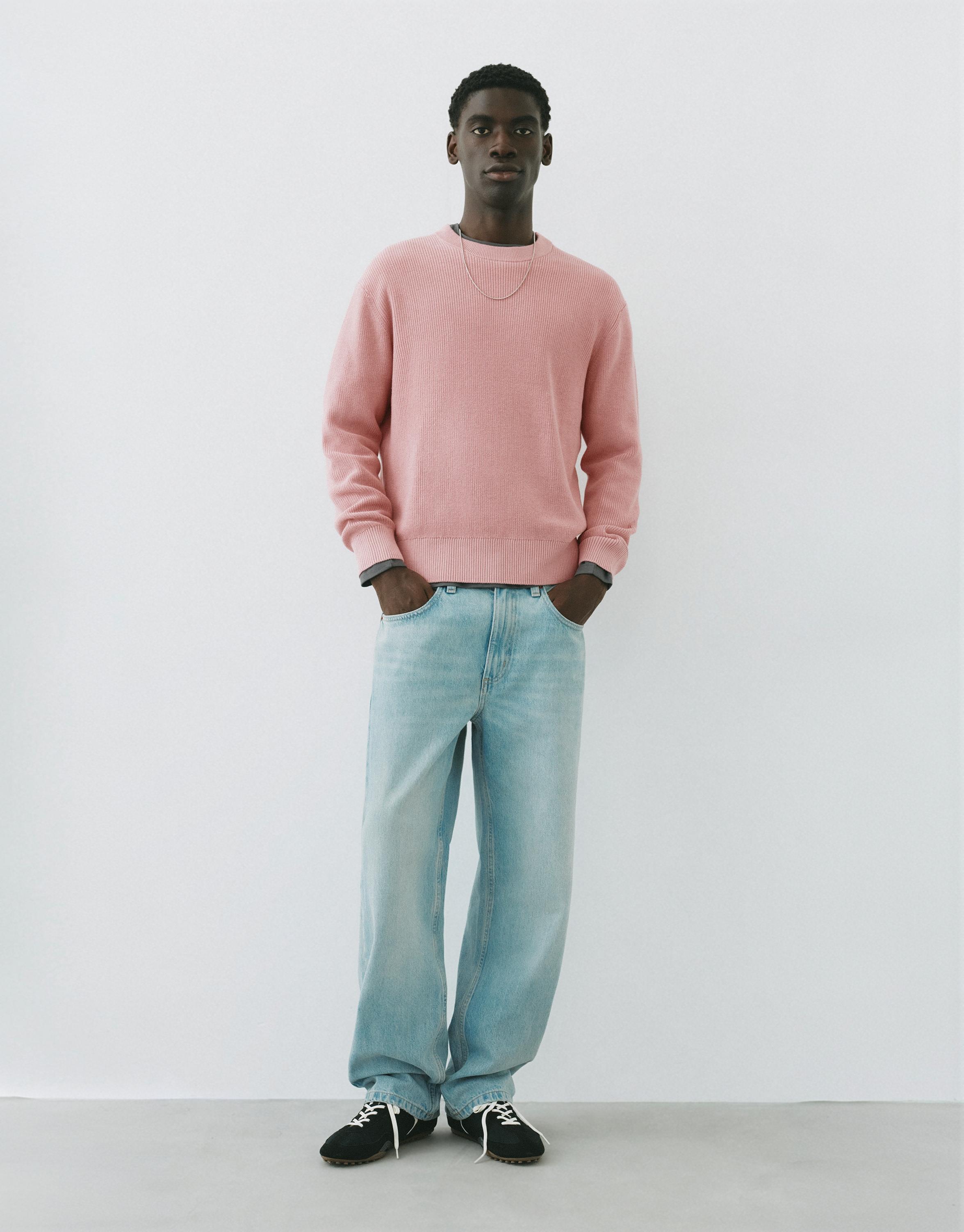 Basic jumper — Pastel pink