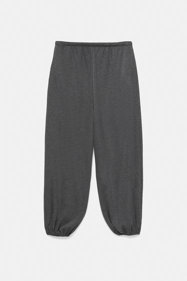 Fluid sarouel trousers — Anthracite grey 6