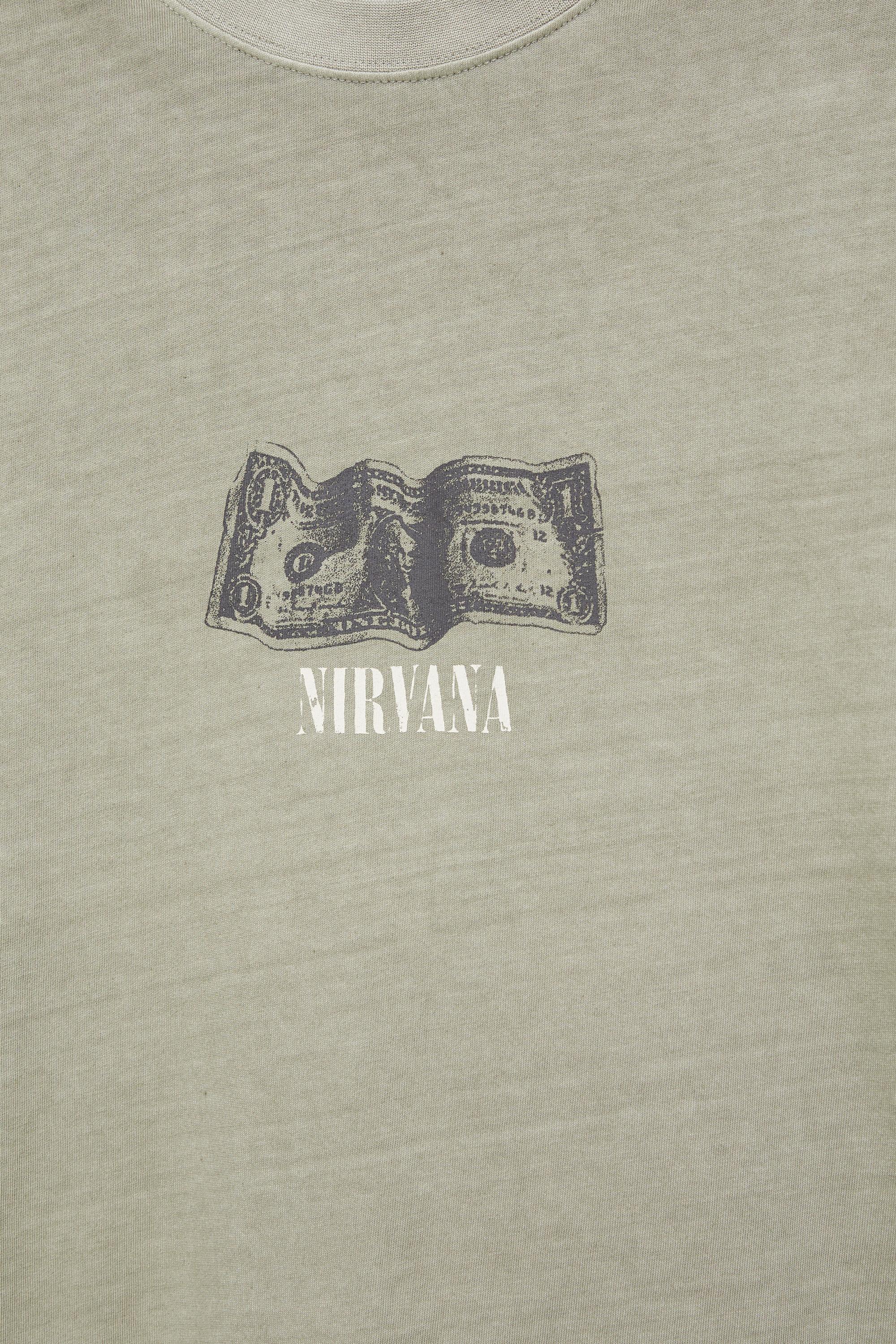 Nirvana T-shirt — Khaki
