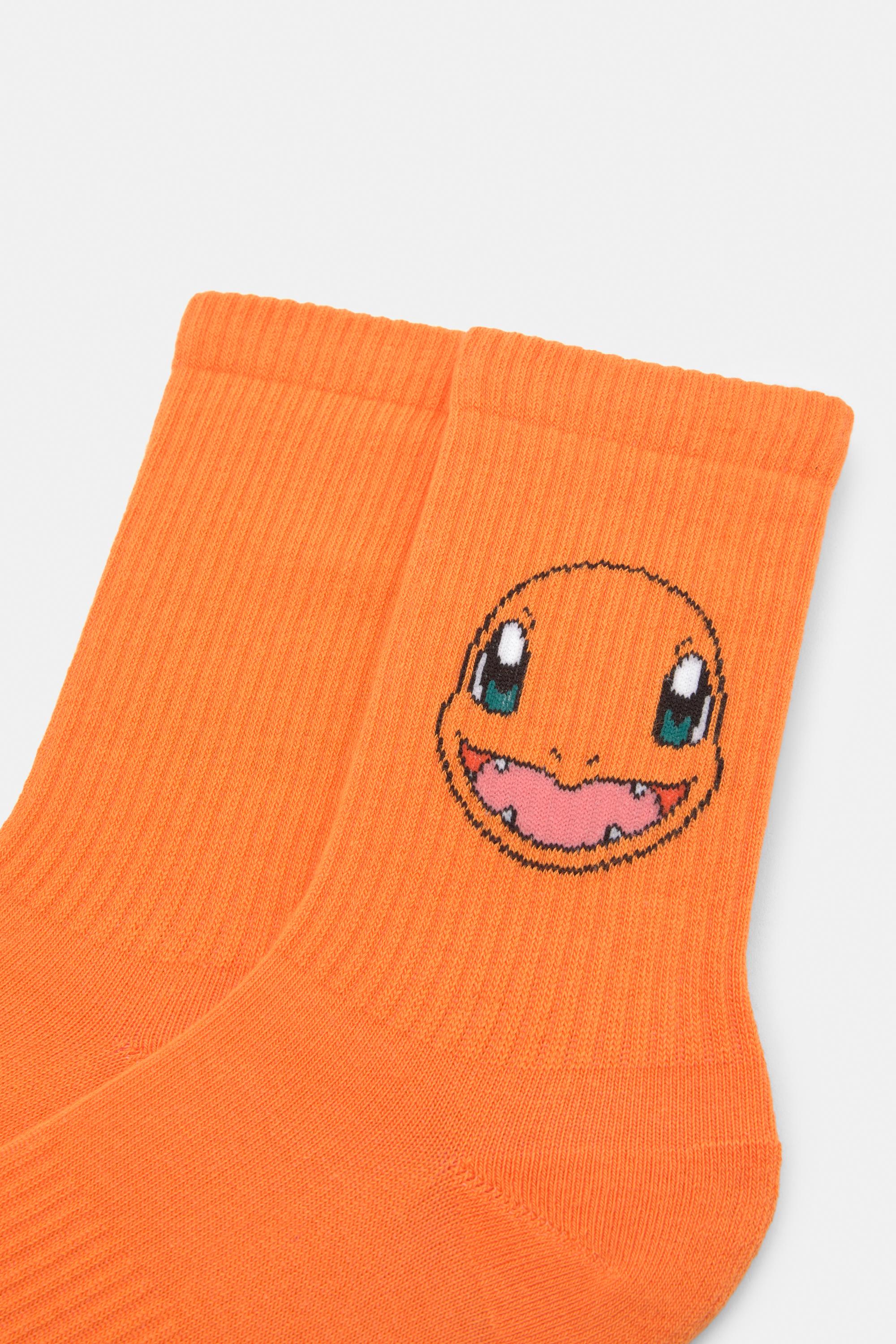 Pokémon Charmander socks — Orange