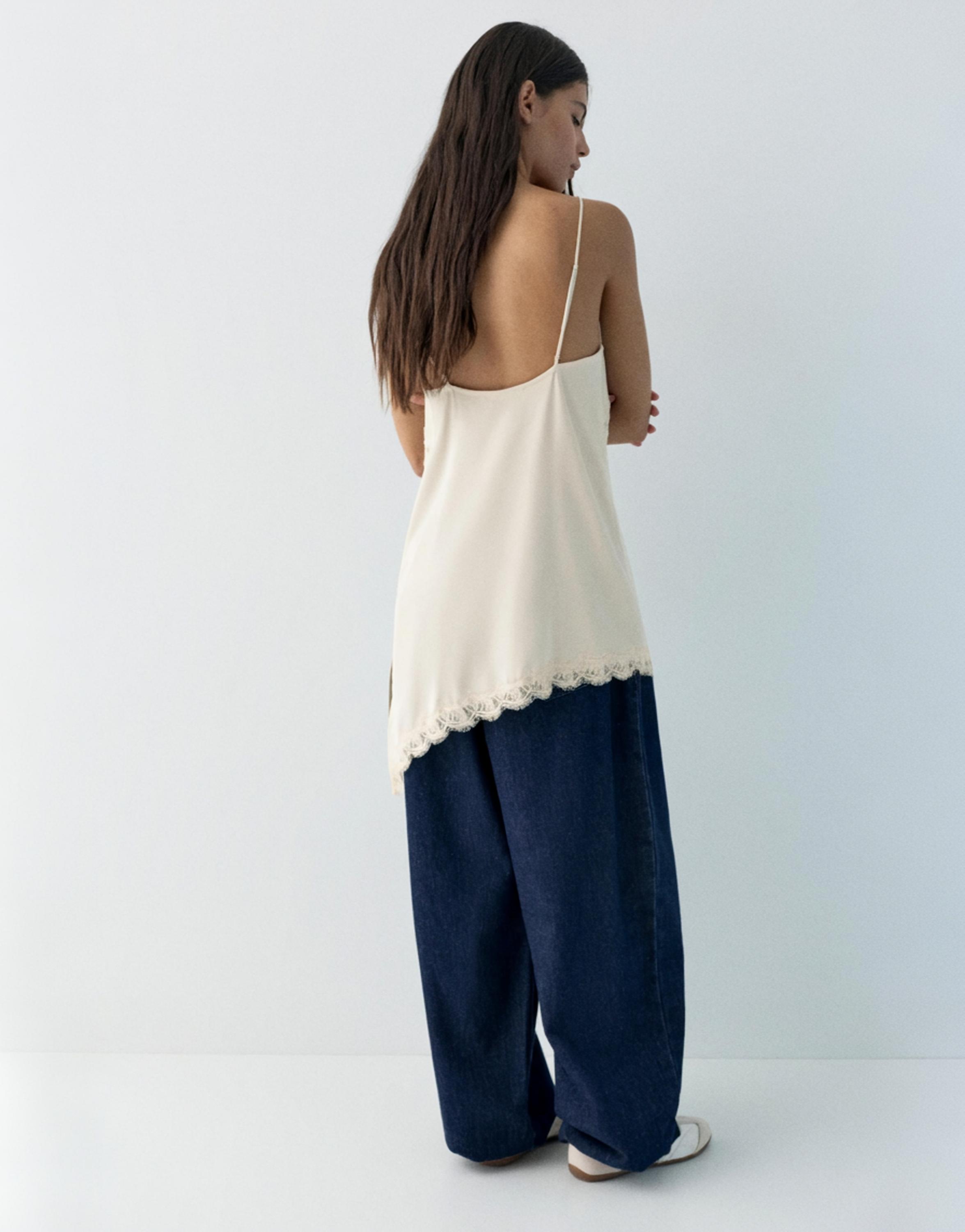Asimetrik slip top - Görsel 25