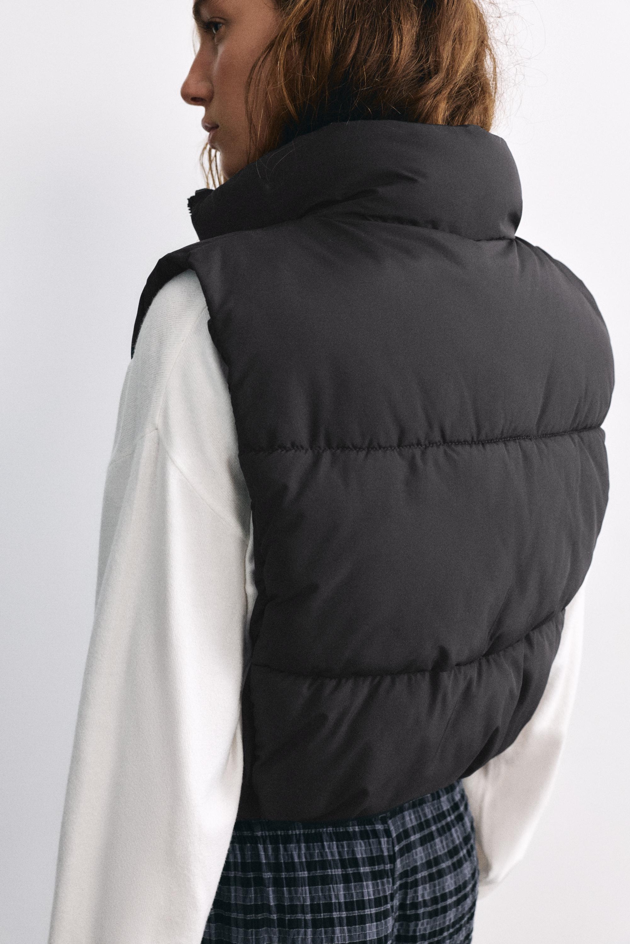 Padded gilet — Black