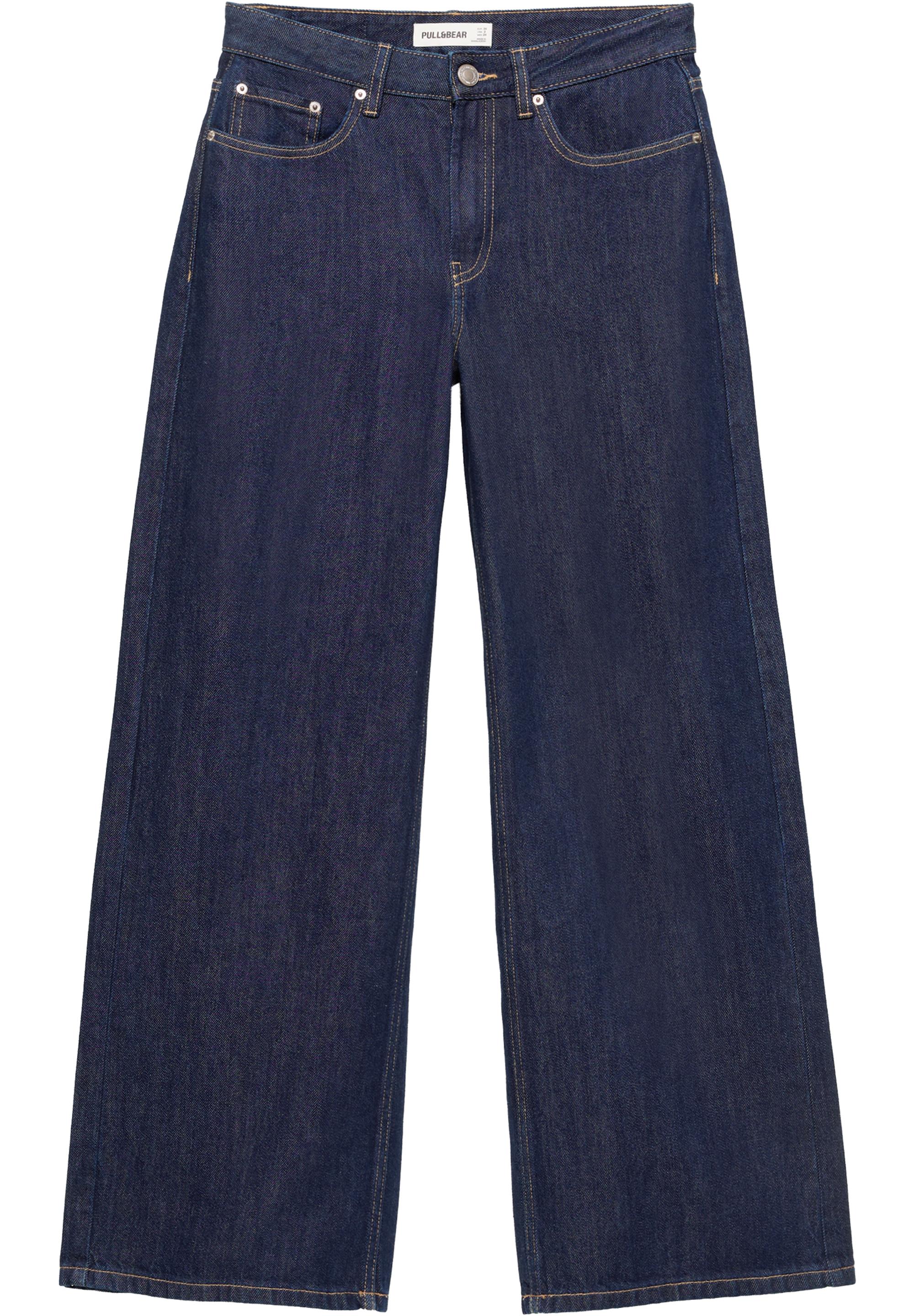 Oversize baggy jeans — Ink blue