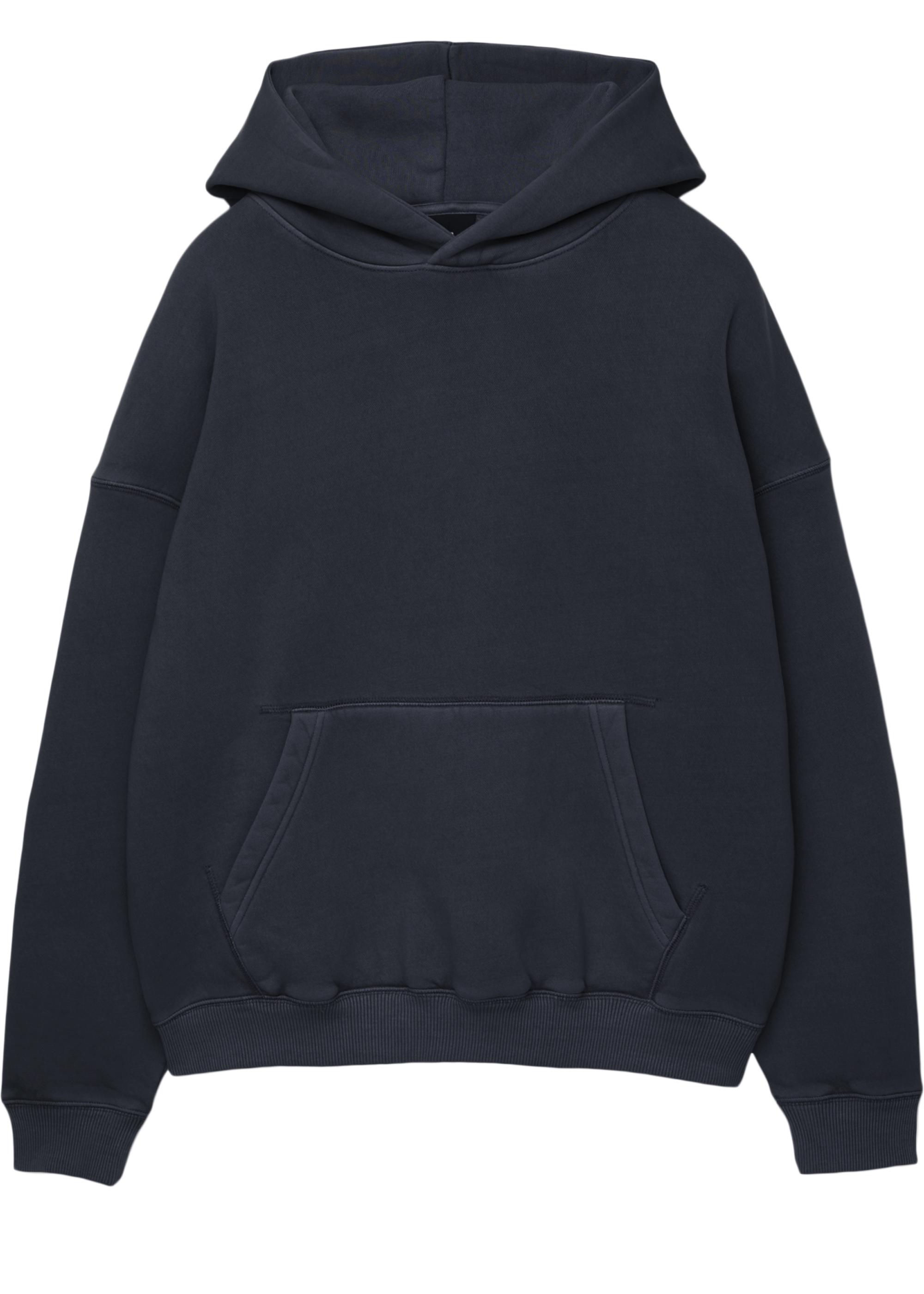 Bol kesim kapüşonlu sweatshirt - Görsel 43