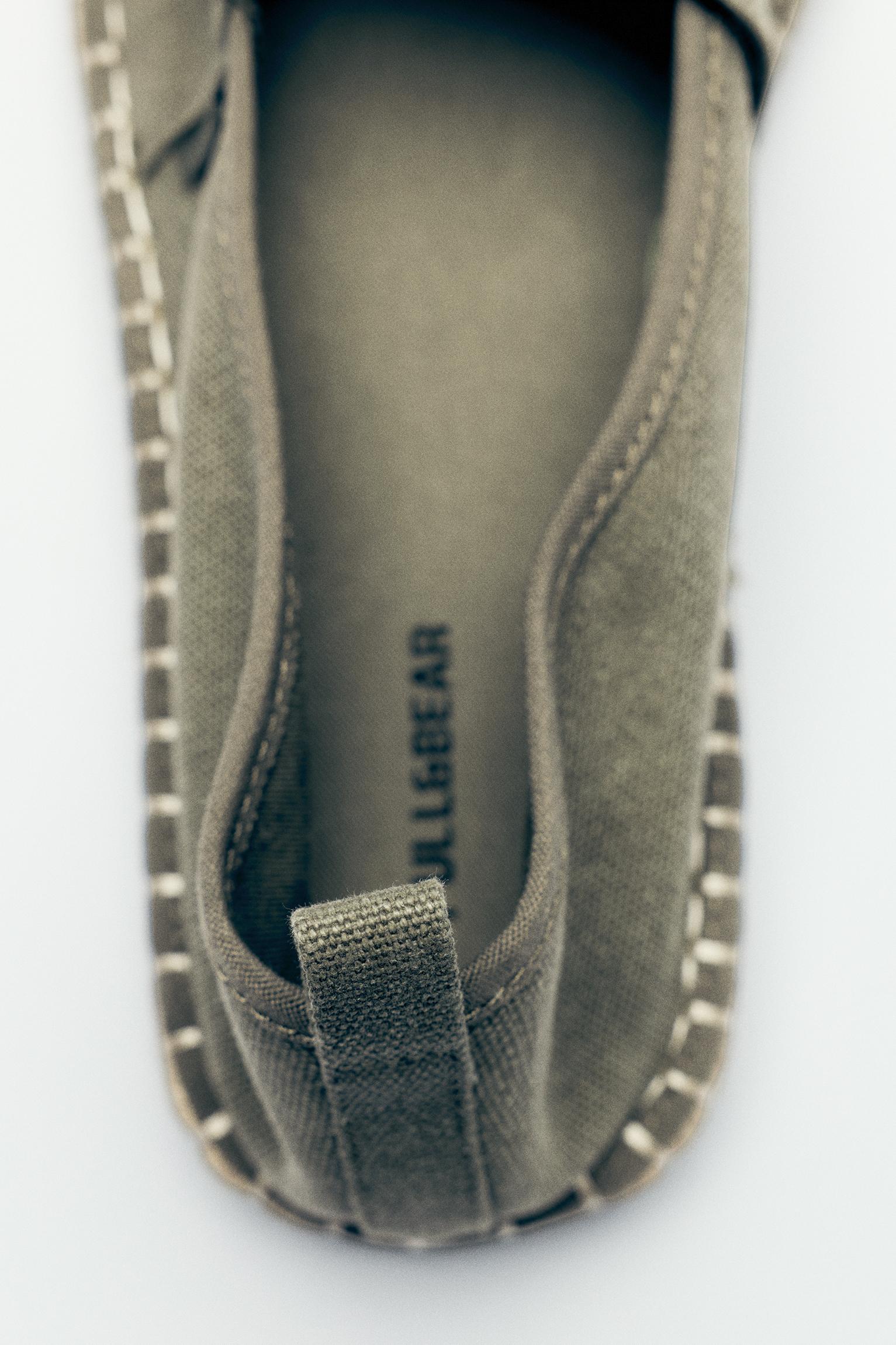 Jute espadrilles — Khaki