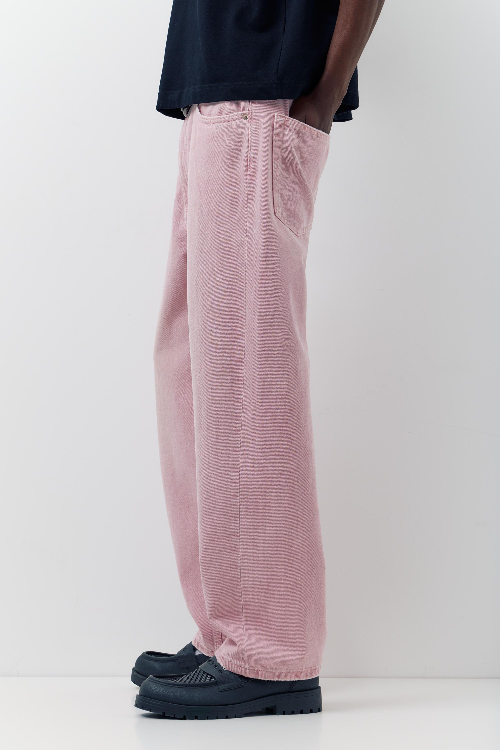 Baggy jeans — Rose pink