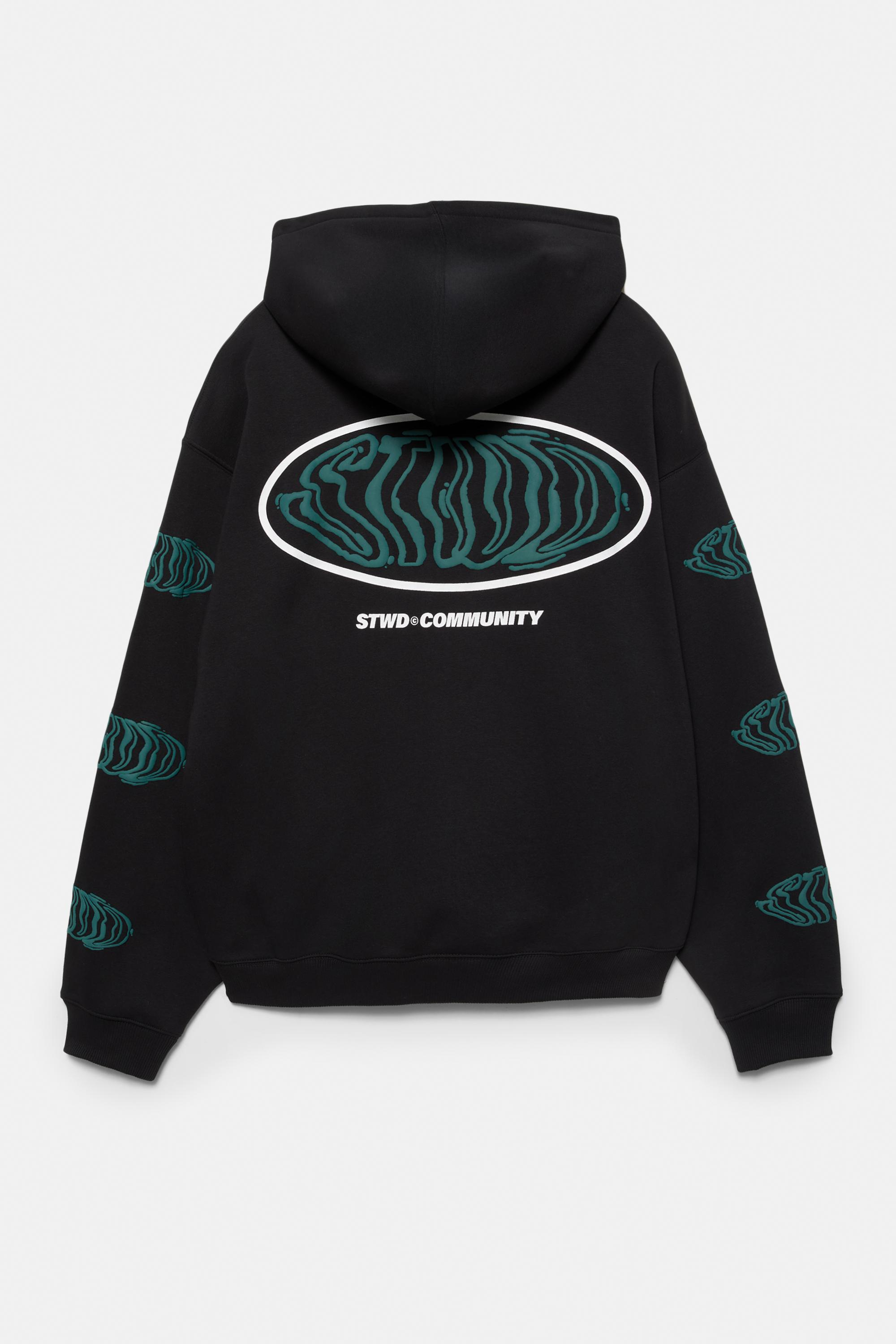 STWD Community hoodie — Black