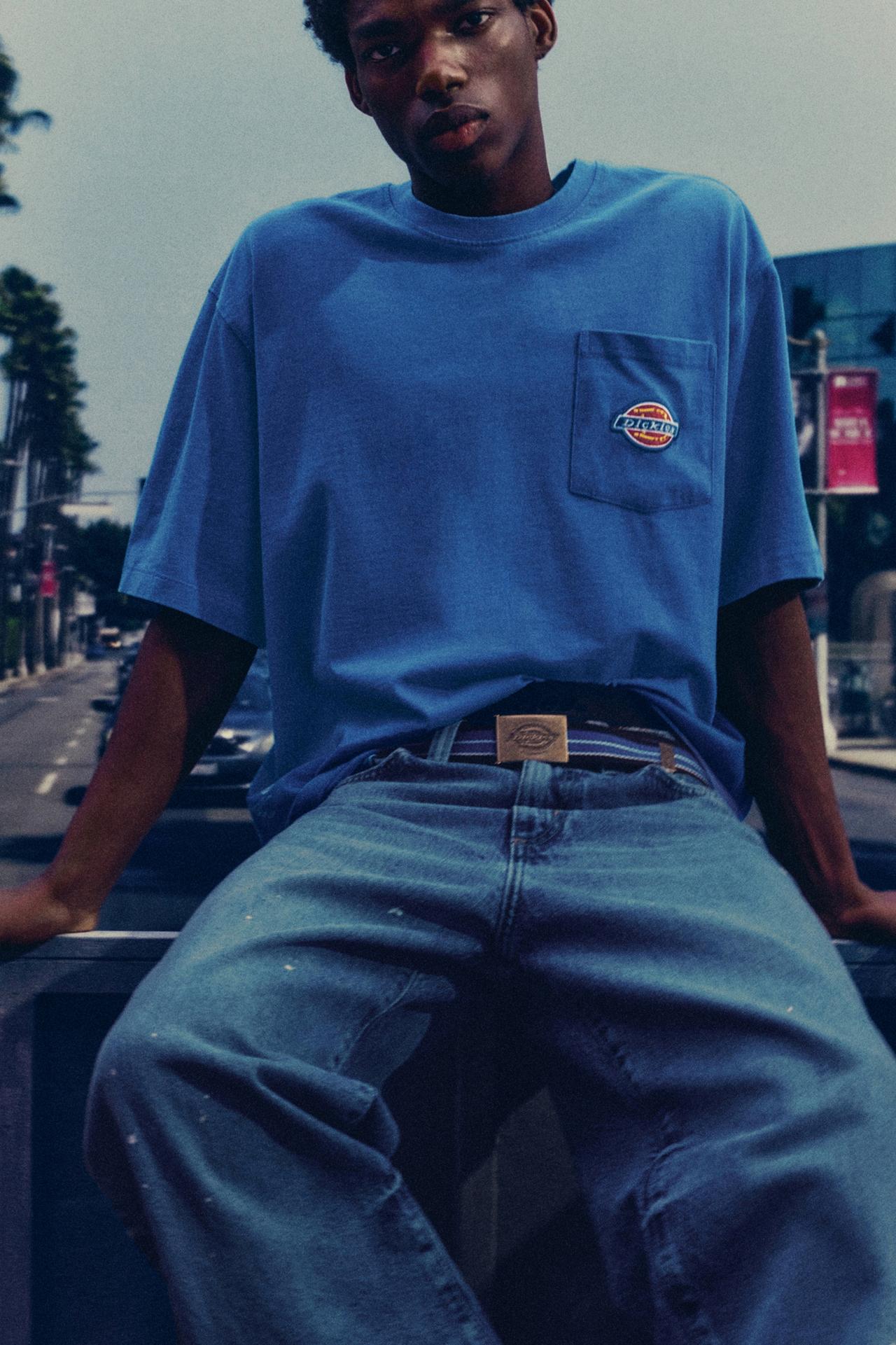 Striped belt with Dickies buckle — Others
