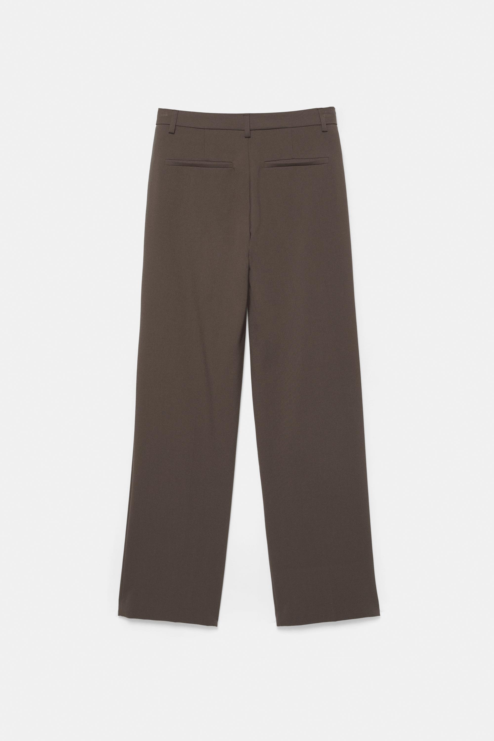 Uzun bol paça kumaş pantolon - Görsel 39