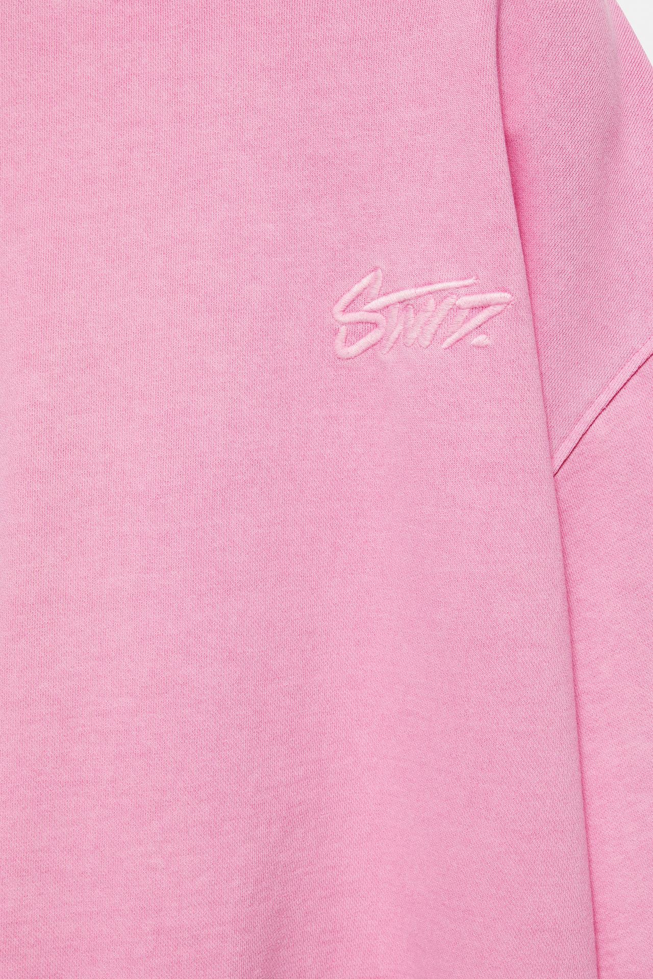 STWD round neck sweatshirt — Pink