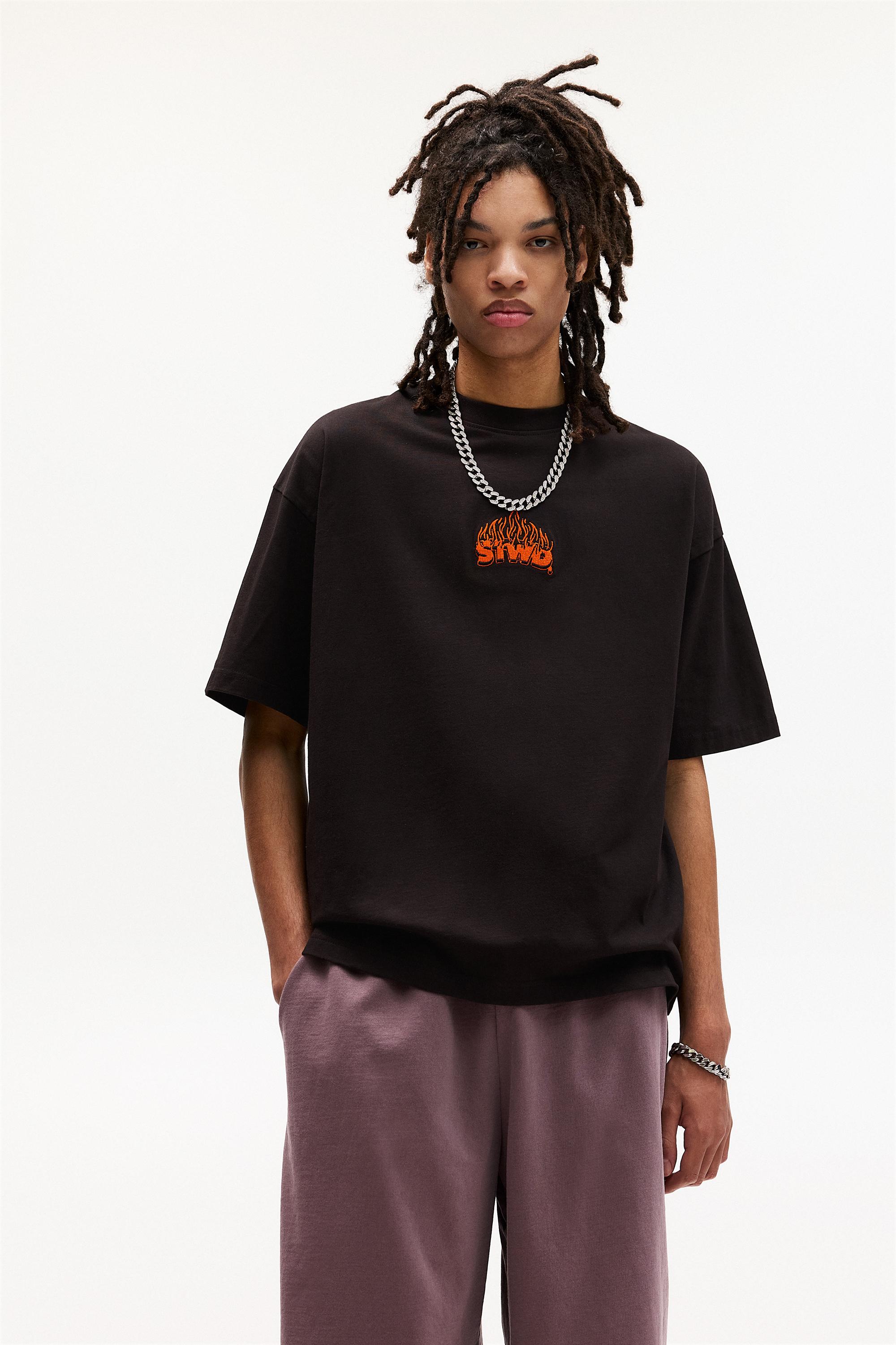 Shirt Mit Stwd Stickerei