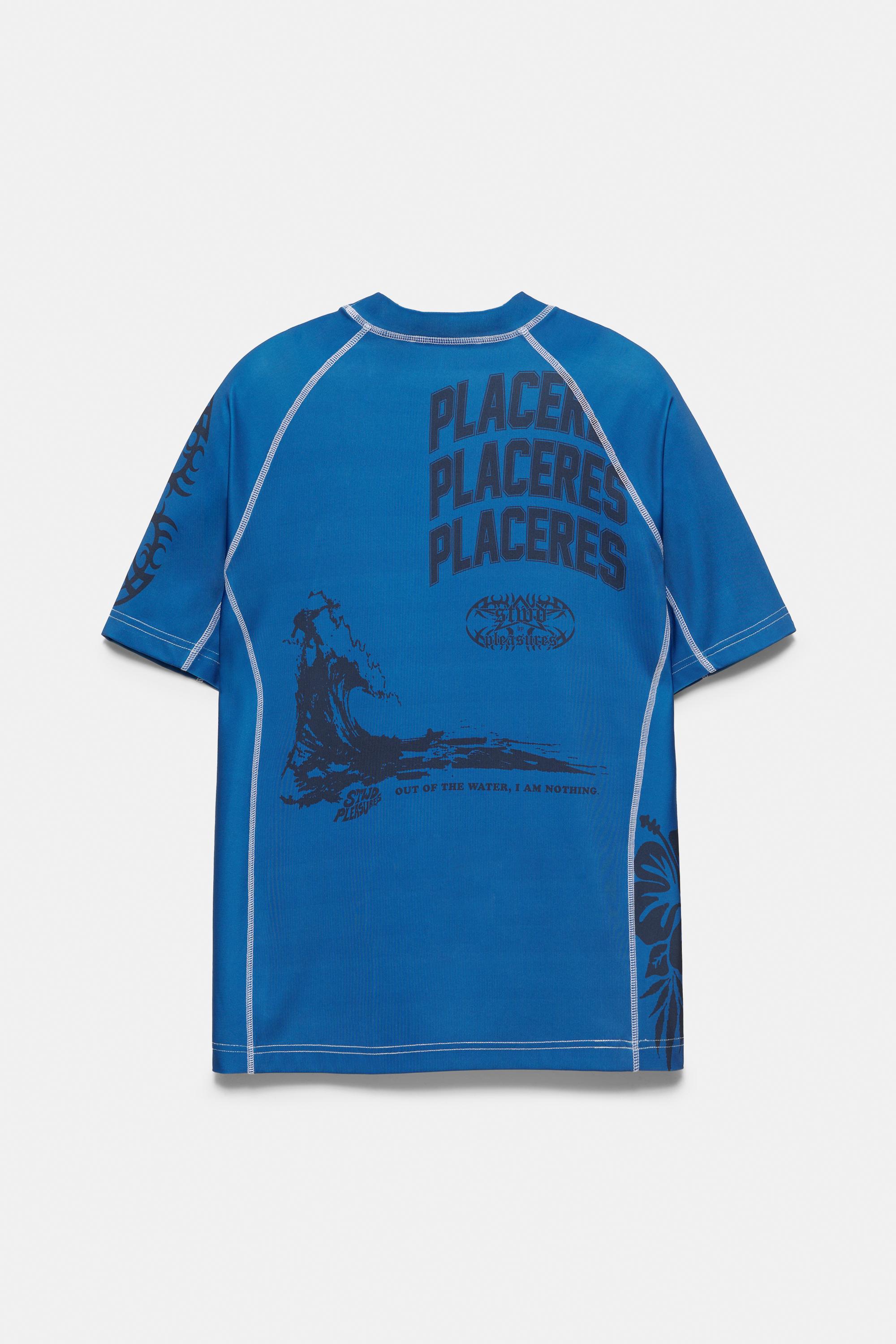 Pleasures x STWD T-shirt — Blue