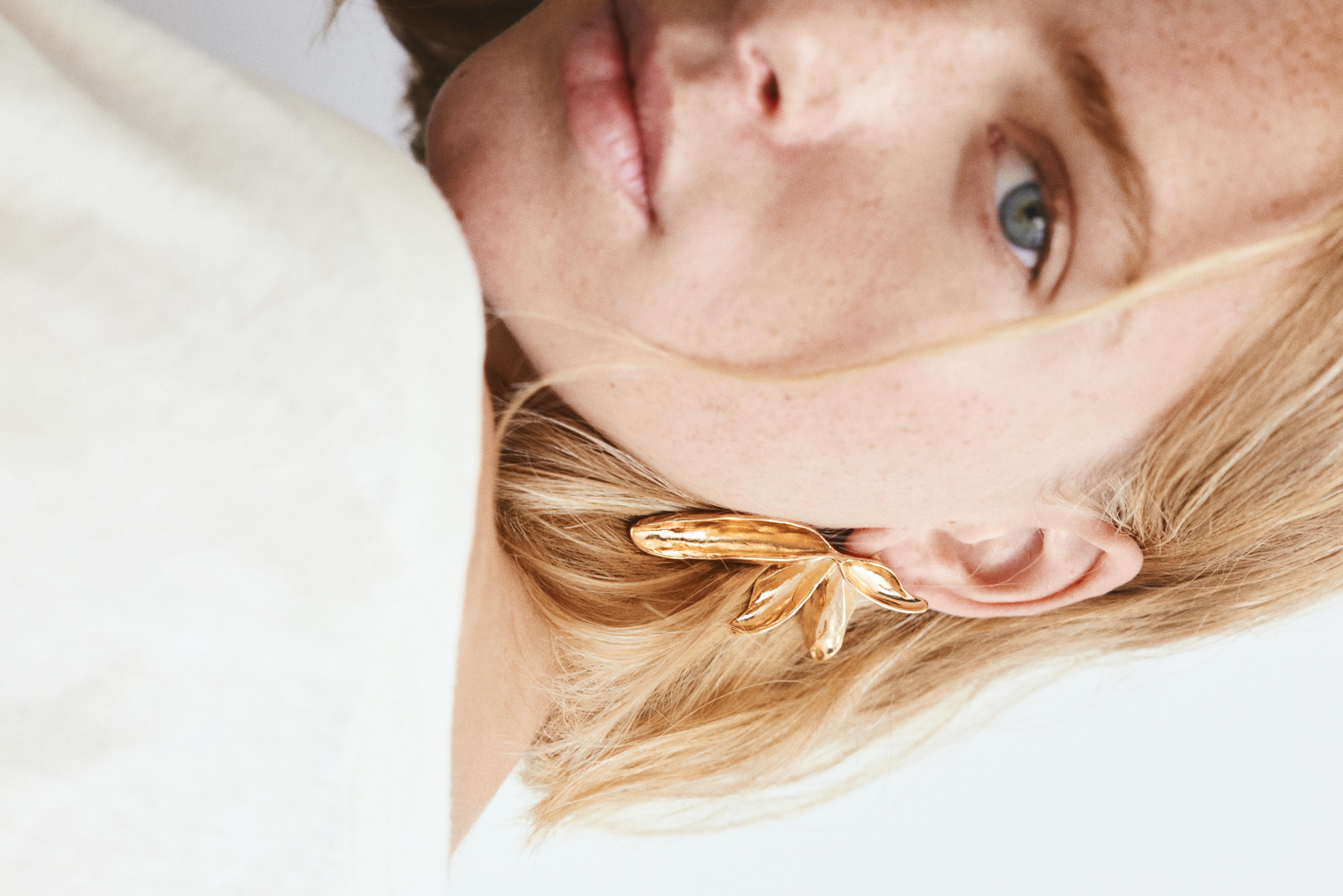 Çiçekli küpe - Görsel 9