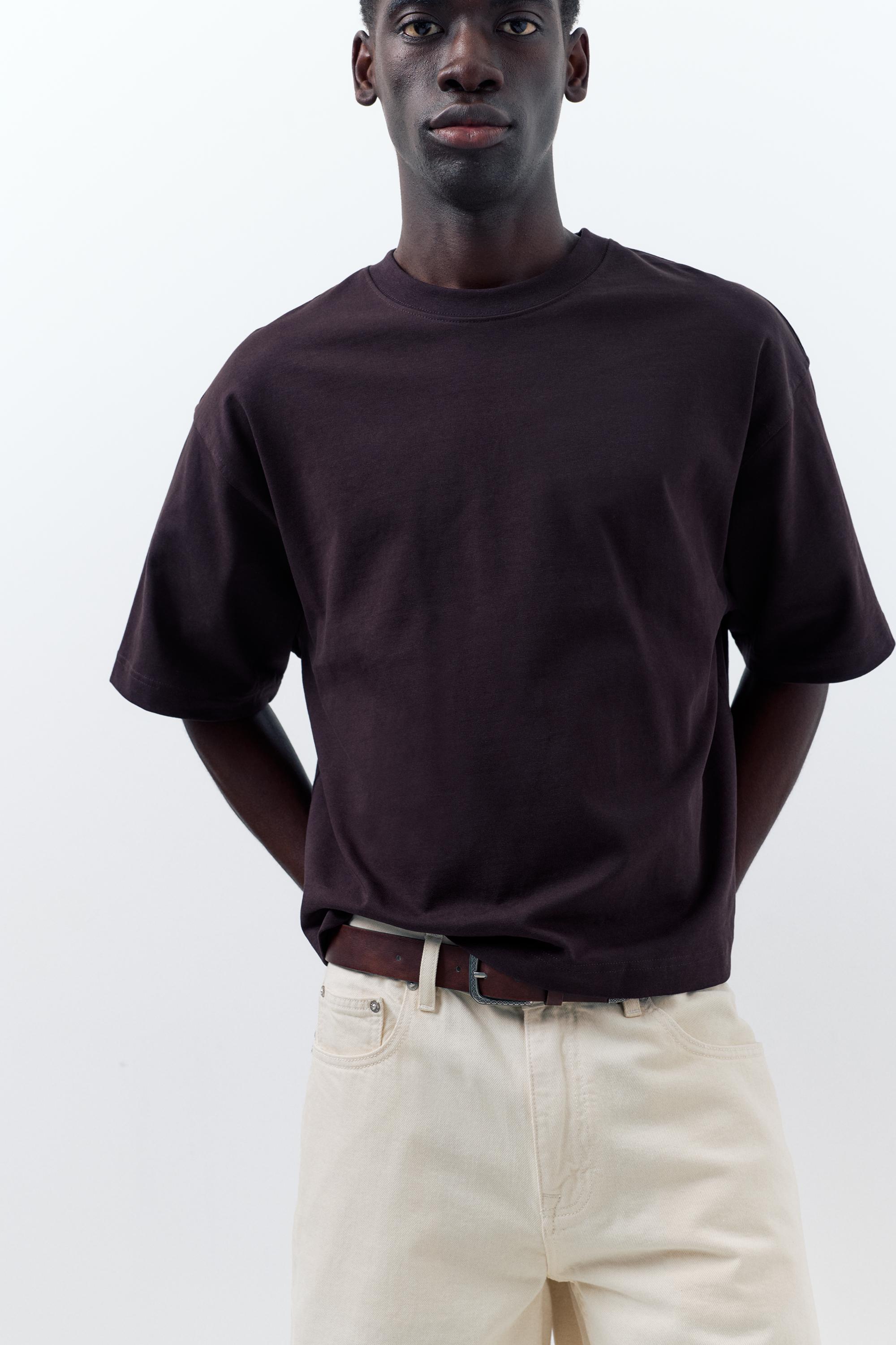 Standard denim Bermuda shorts — Ecru