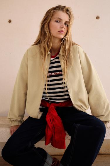 100% cotton jacket — Sand 2