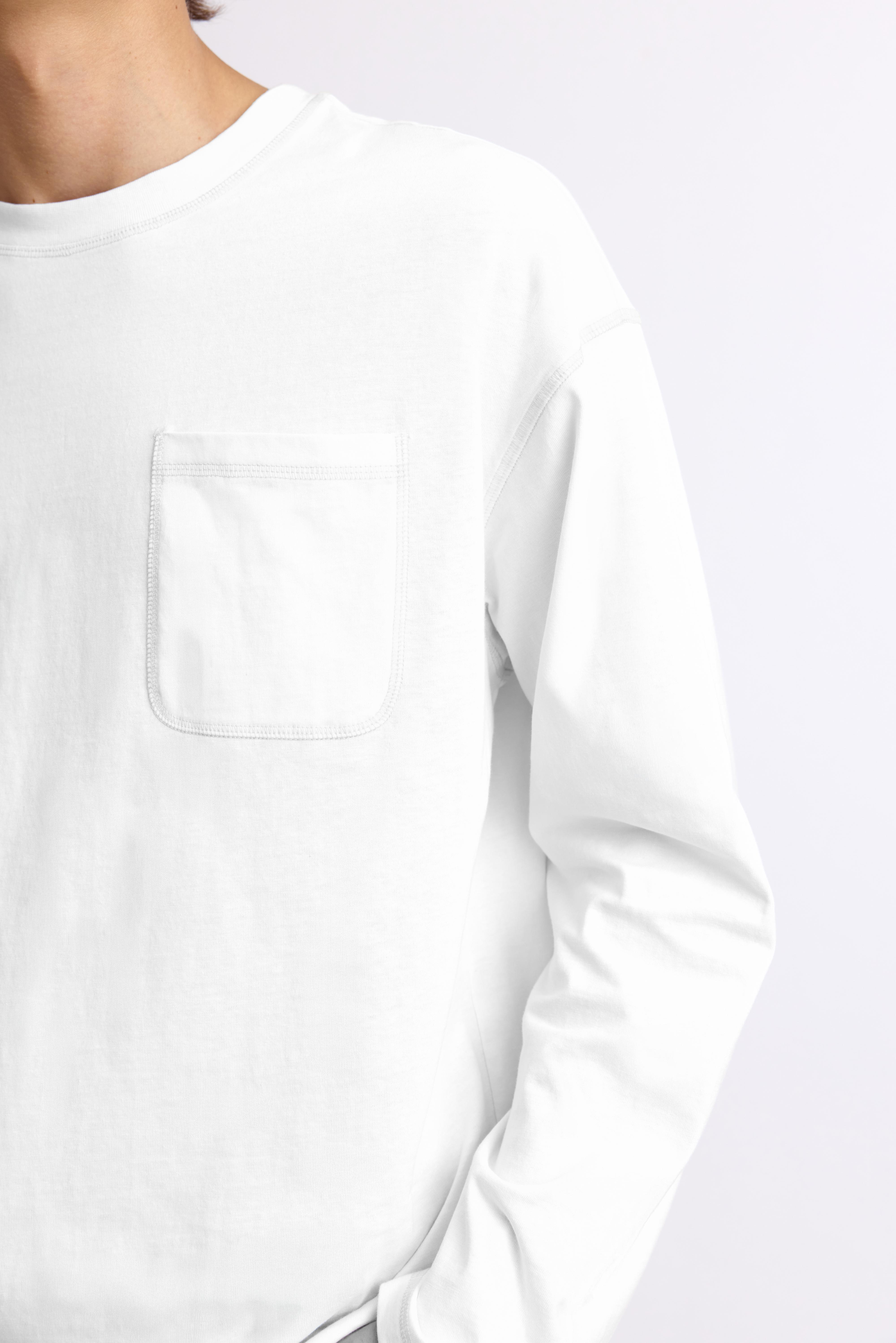 Pull&Bear Relaxed fit uzun kollu tişört görsel 5