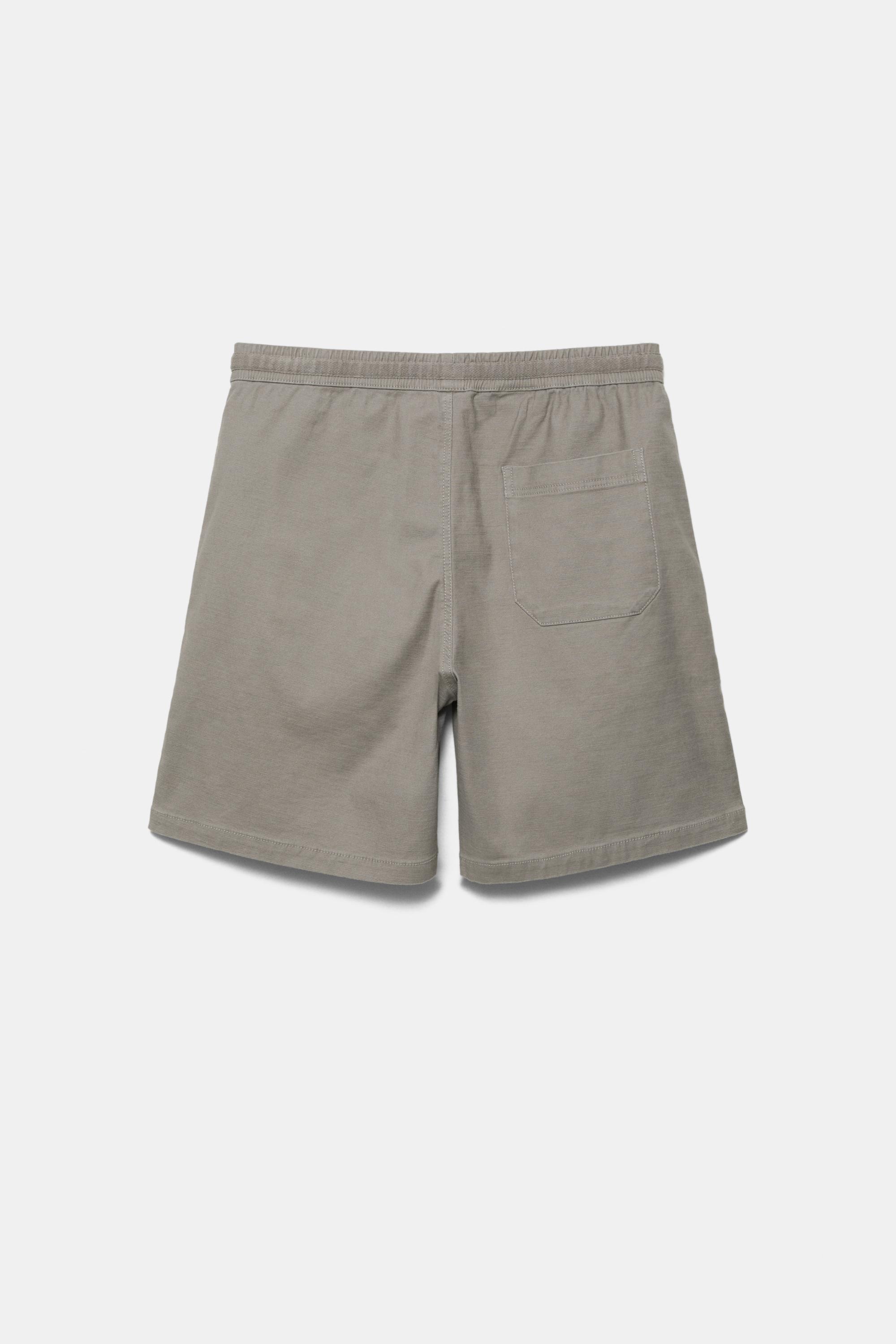 Bermuda sweat shorts — Grey