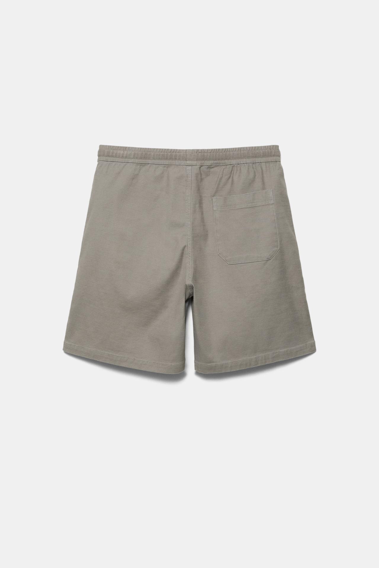 Bermuda sweat shorts — Grey