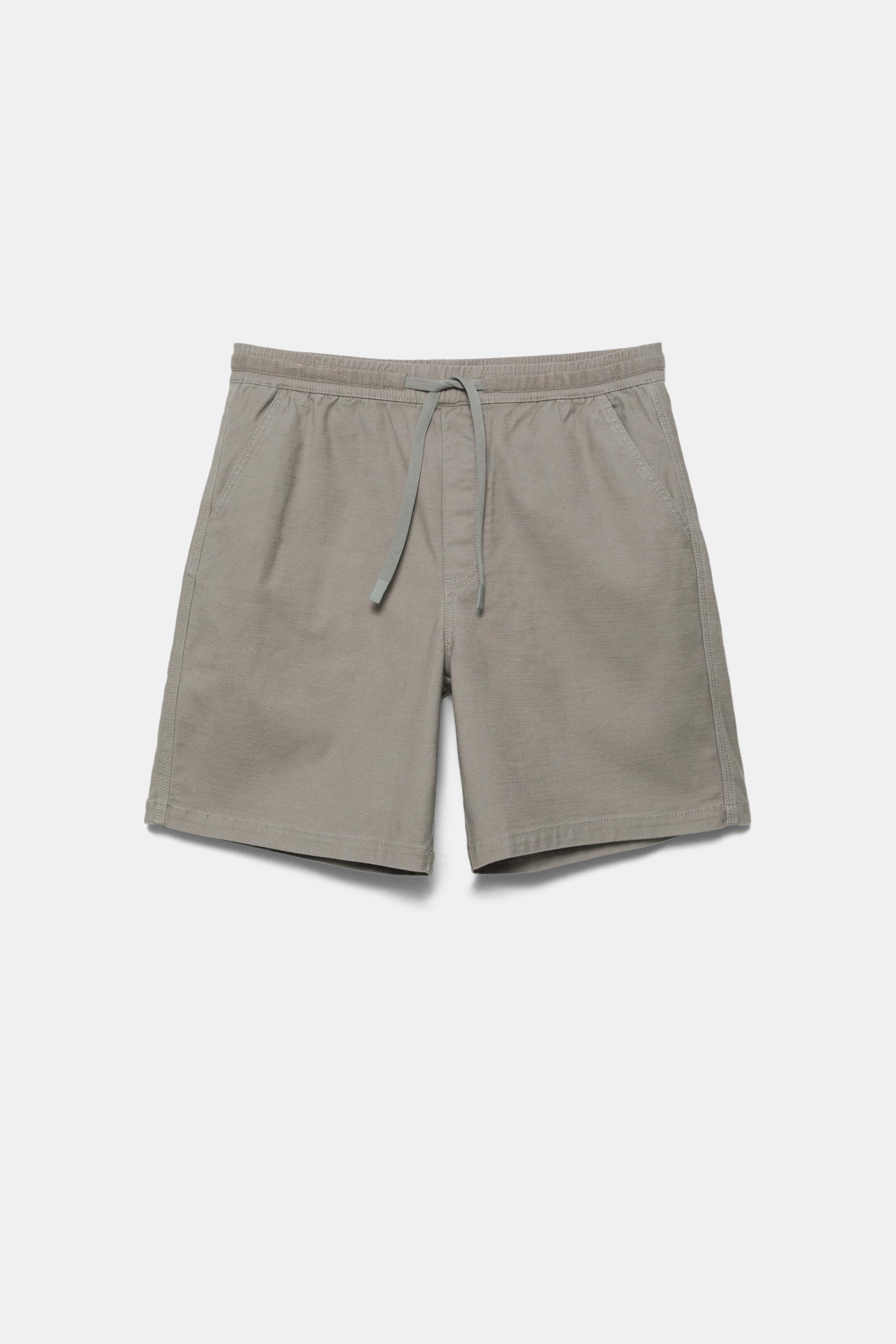 Bermuda sweat shorts — Grey
