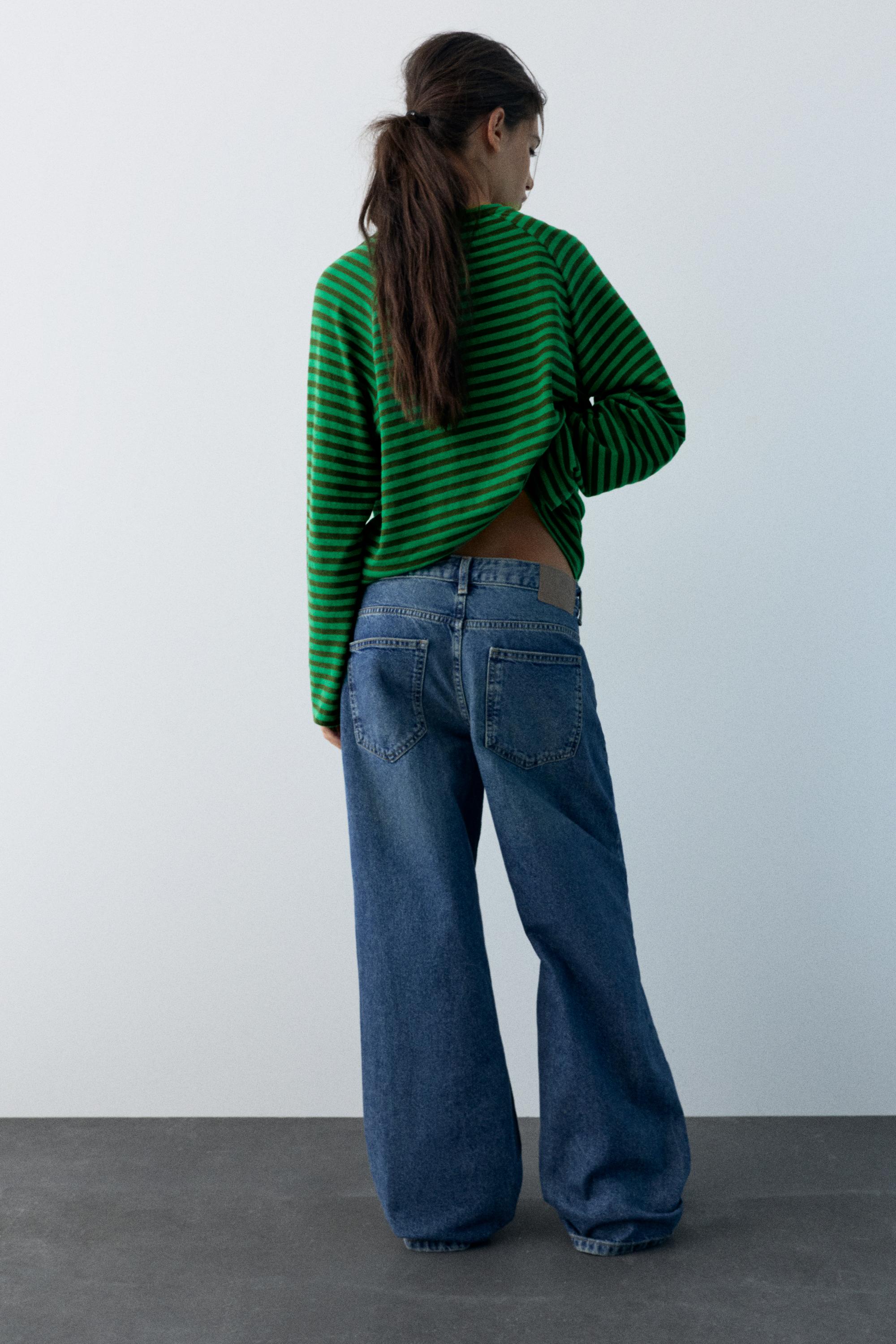 Uzun kollu çizgili tişört - Görsel 6